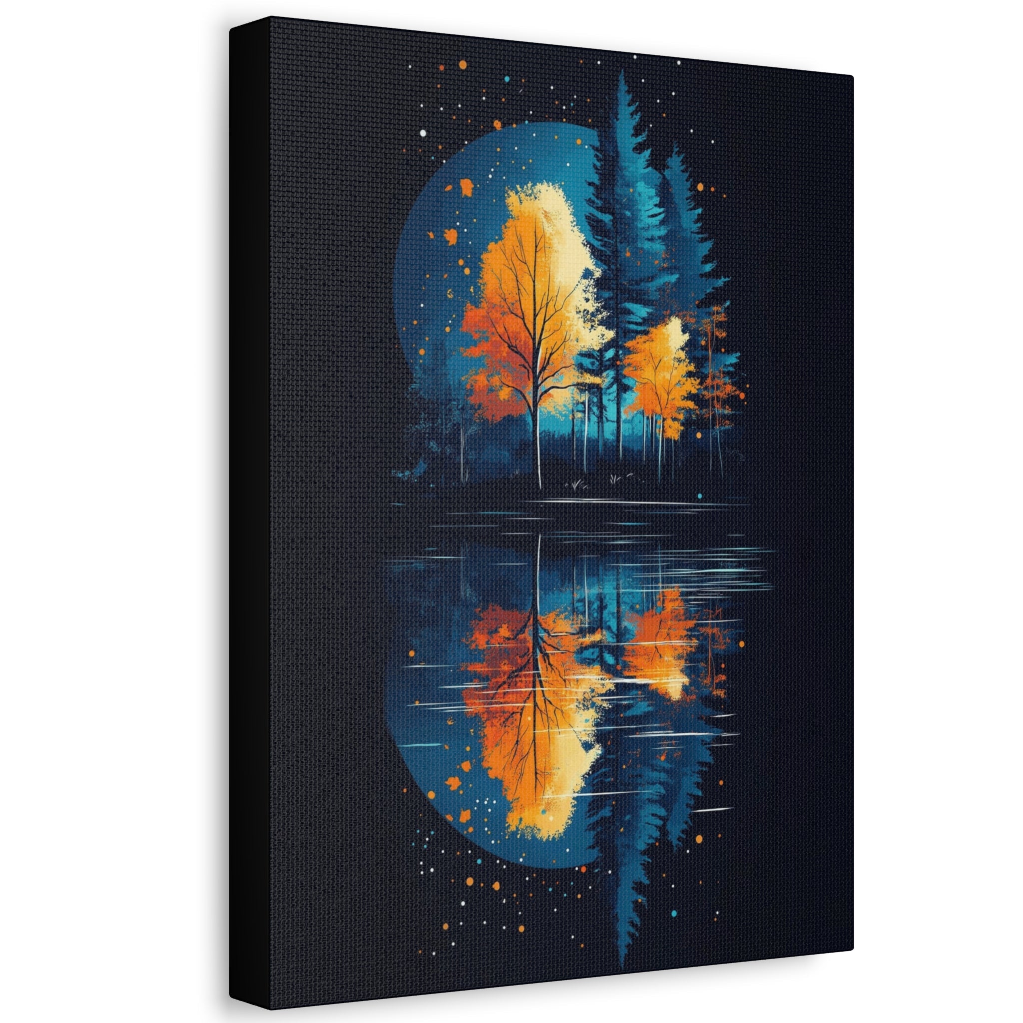 Vibrant Autumn Landscape Canvas Art | Fall Decor | Nature Wall Art | Home Decor | Gift for Nature Lovers - Metamorphosis Creations