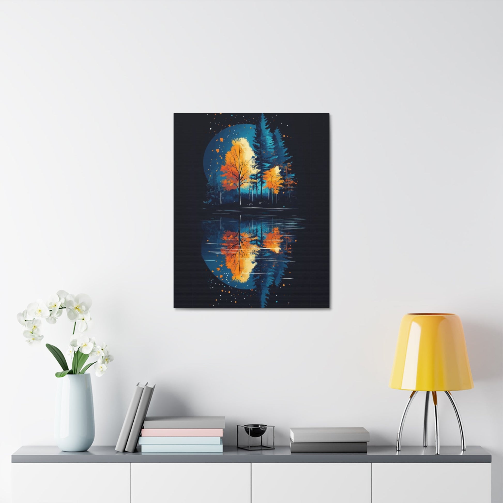 Vibrant Autumn Landscape Canvas Art | Fall Decor | Nature Wall Art | Home Decor | Gift for Nature Lovers - Metamorphosis Creations