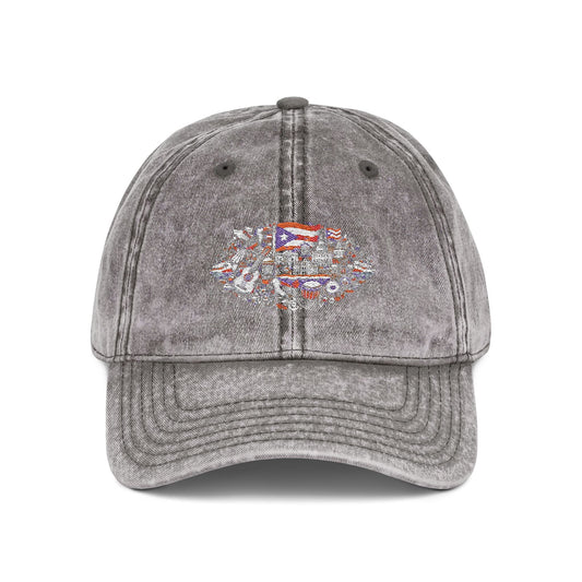 Vintage Embroidered Dad Cap – Unisex Cotton Hat with Distressed Look, Adjustable Fit, Classic Everyday Style - Metamorphosis Creations