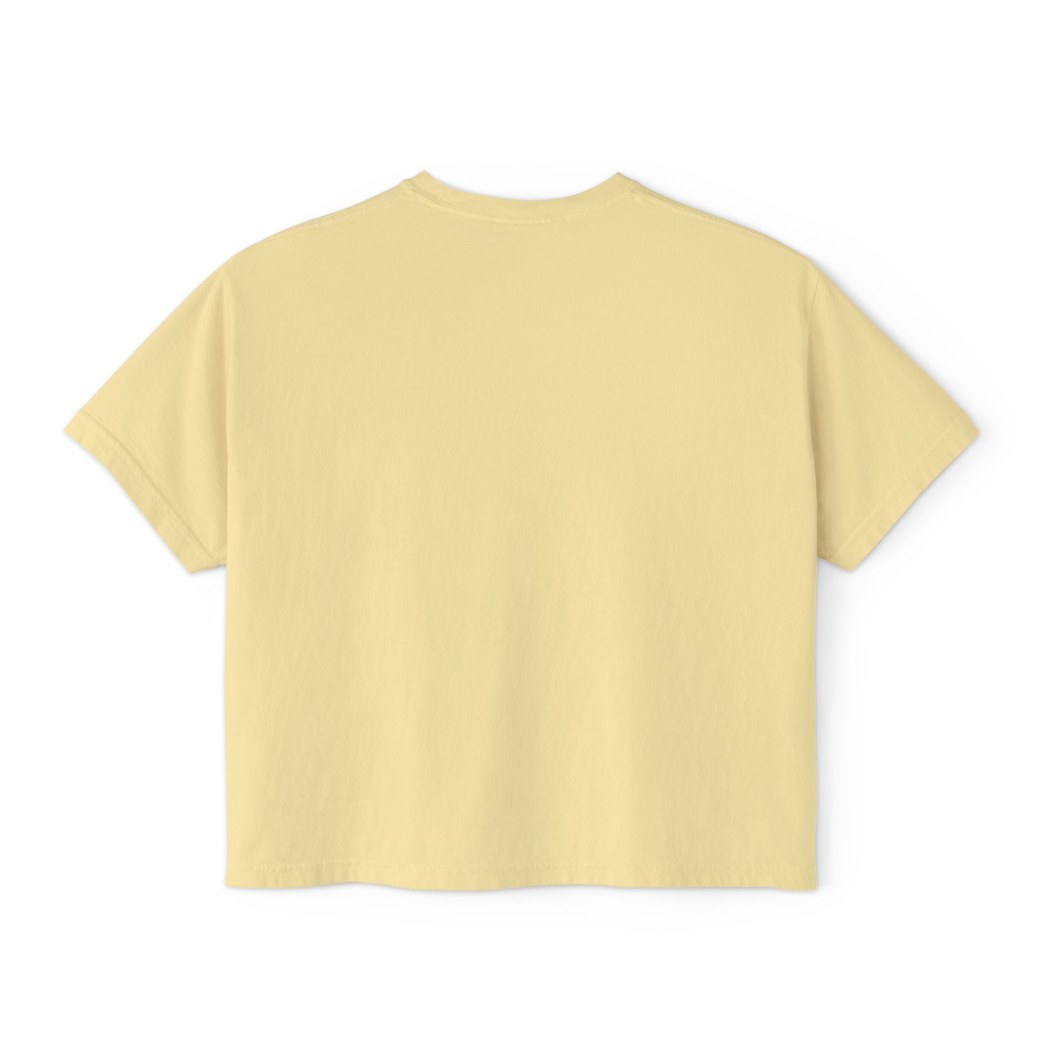 🌸 🧘‍♀️ Viste tu paz – Que tu energía hable primero Cute Elephant Women's Boxy Tee, Relaxed Fit Shirt, Gift for Animal Lovers, Casual Wear, - Metamorphosis Creations