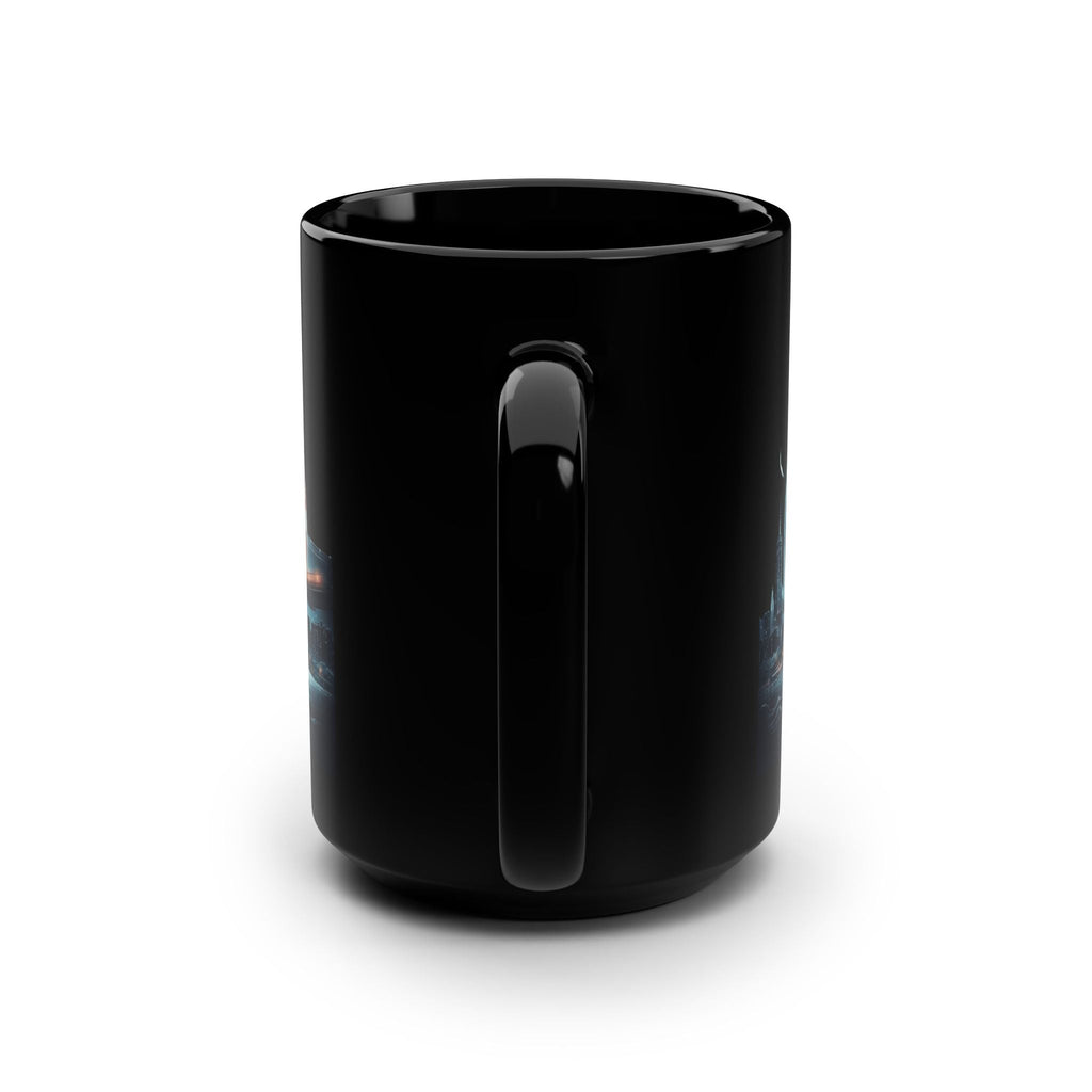Viva Puerto Rico Puerto Rican Flag Mug Patriotic Black Mug, 15oz - Metamorphosis Creations