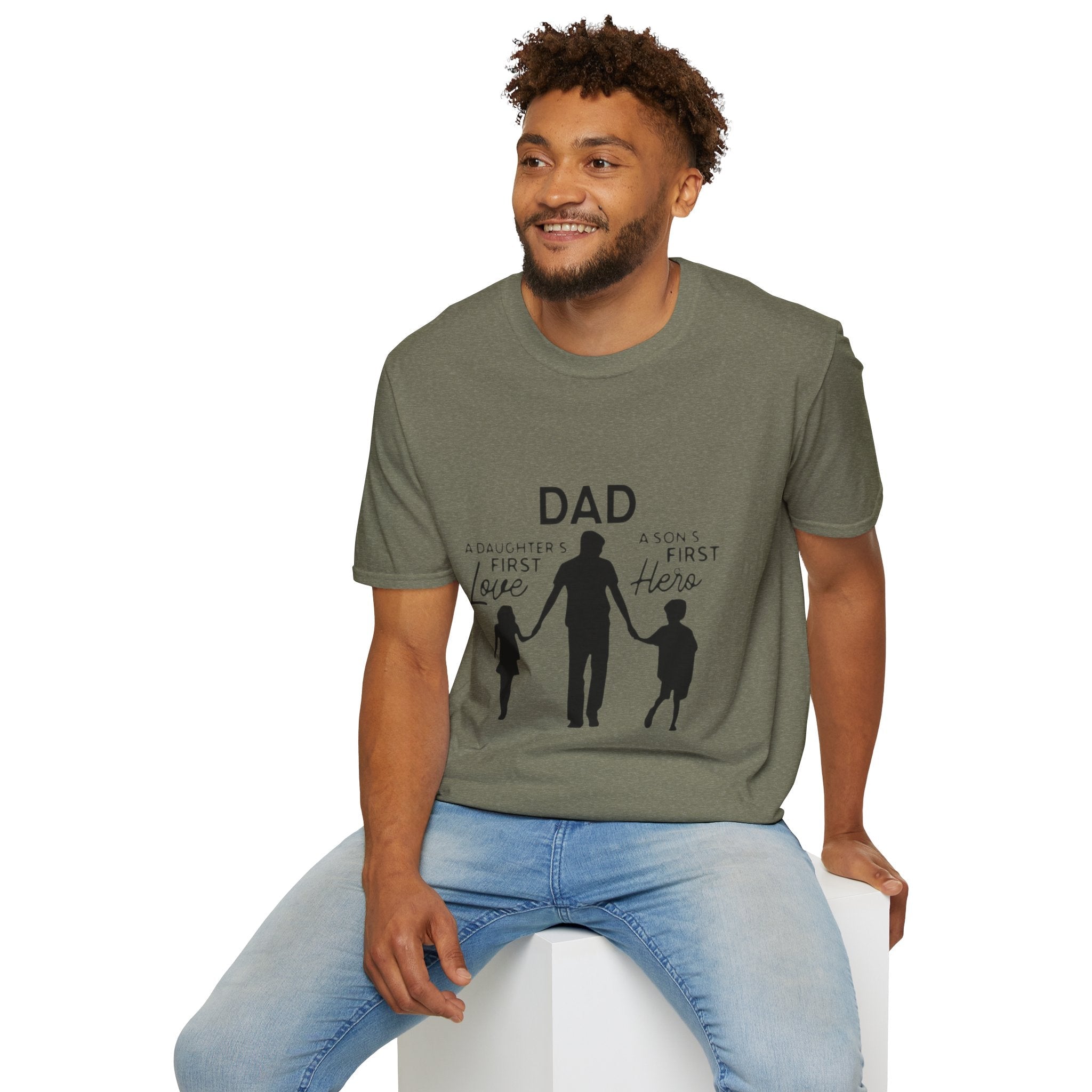 Wear the Love A Shirt as Strong as Dad - Metamorphosis Creations