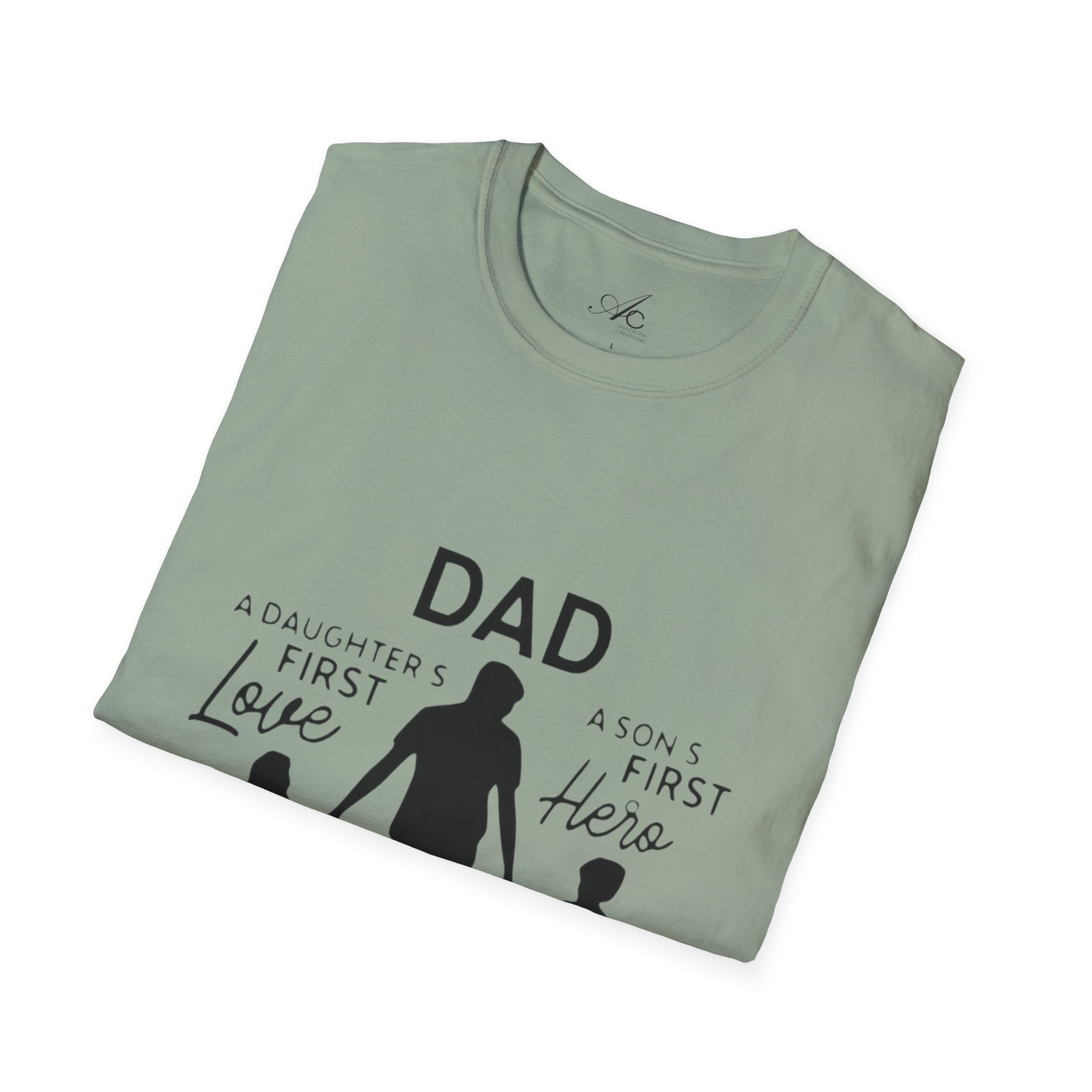 Wear the Love A Shirt as Strong as Dad - Metamorphosis Creations