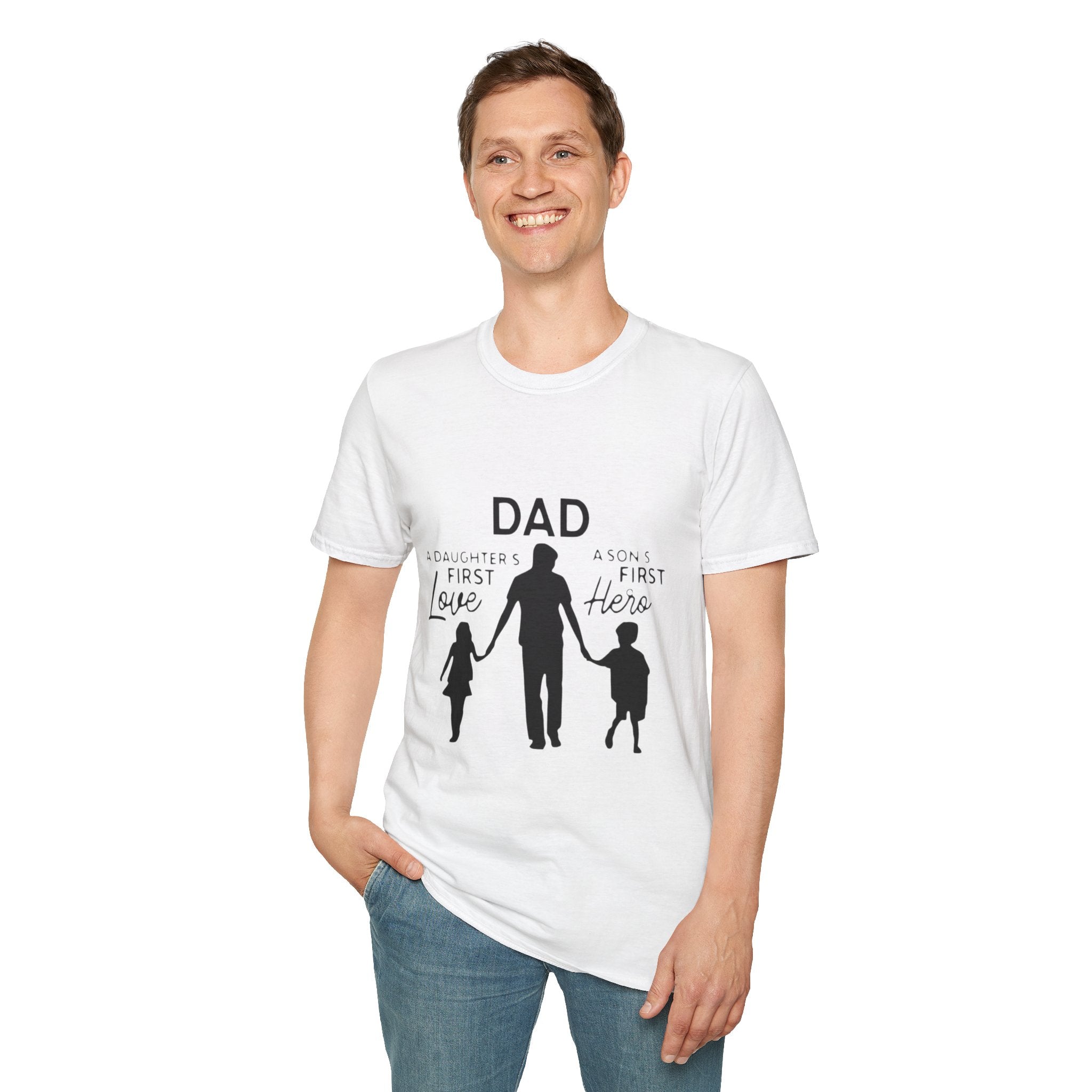 Wear the Love A Shirt as Strong as Dad - Metamorphosis Creations