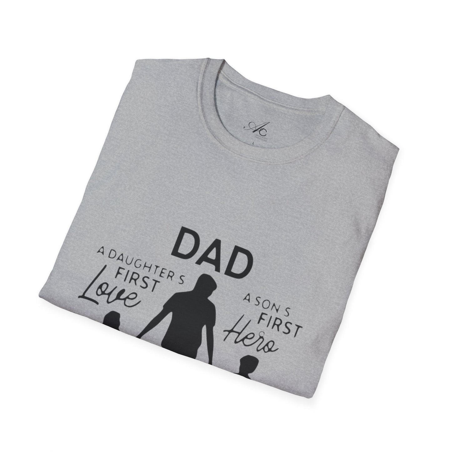 Wear the Love A Shirt as Strong as Dad - Metamorphosis Creations