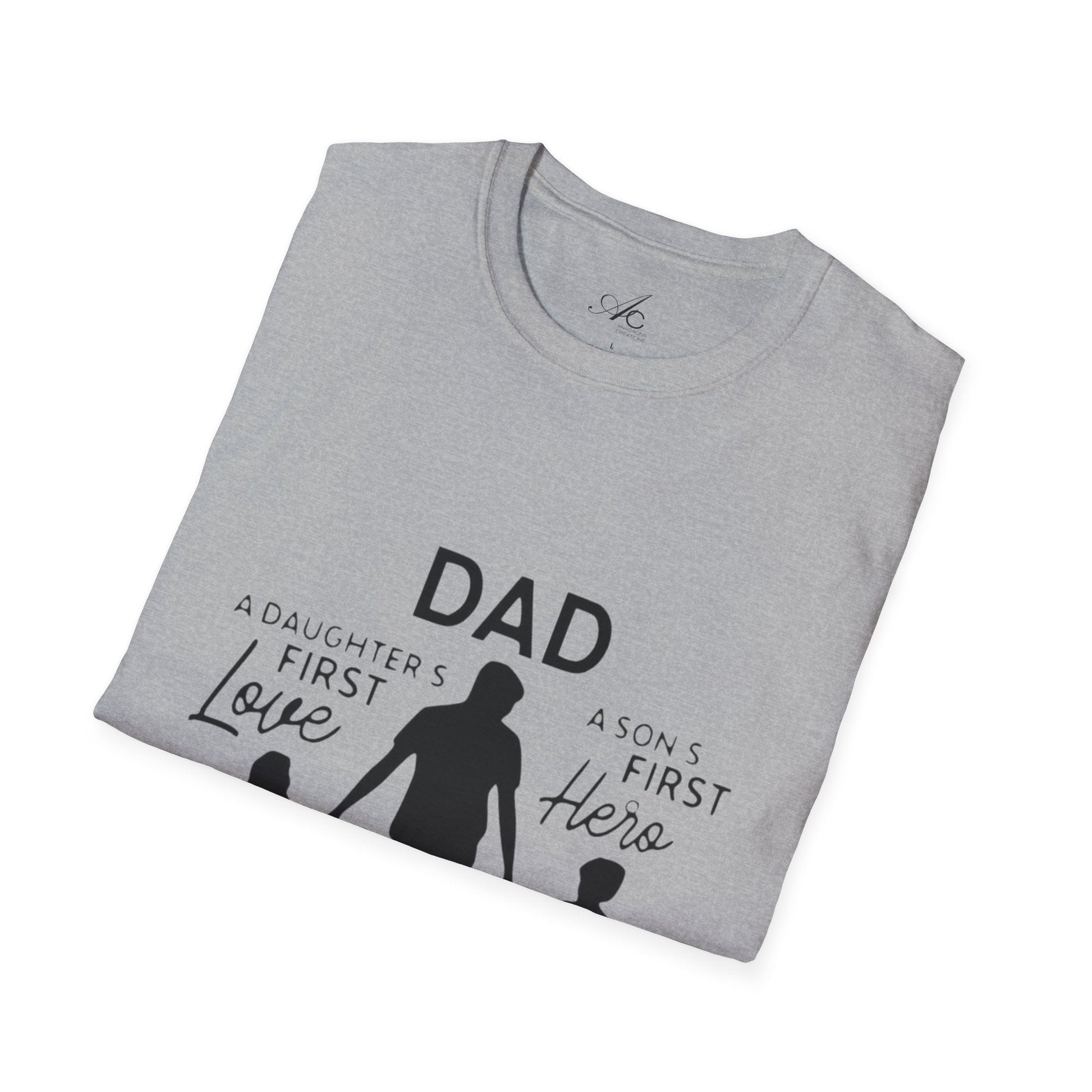 Wear the Love A Shirt as Strong as Dad - Metamorphosis Creations