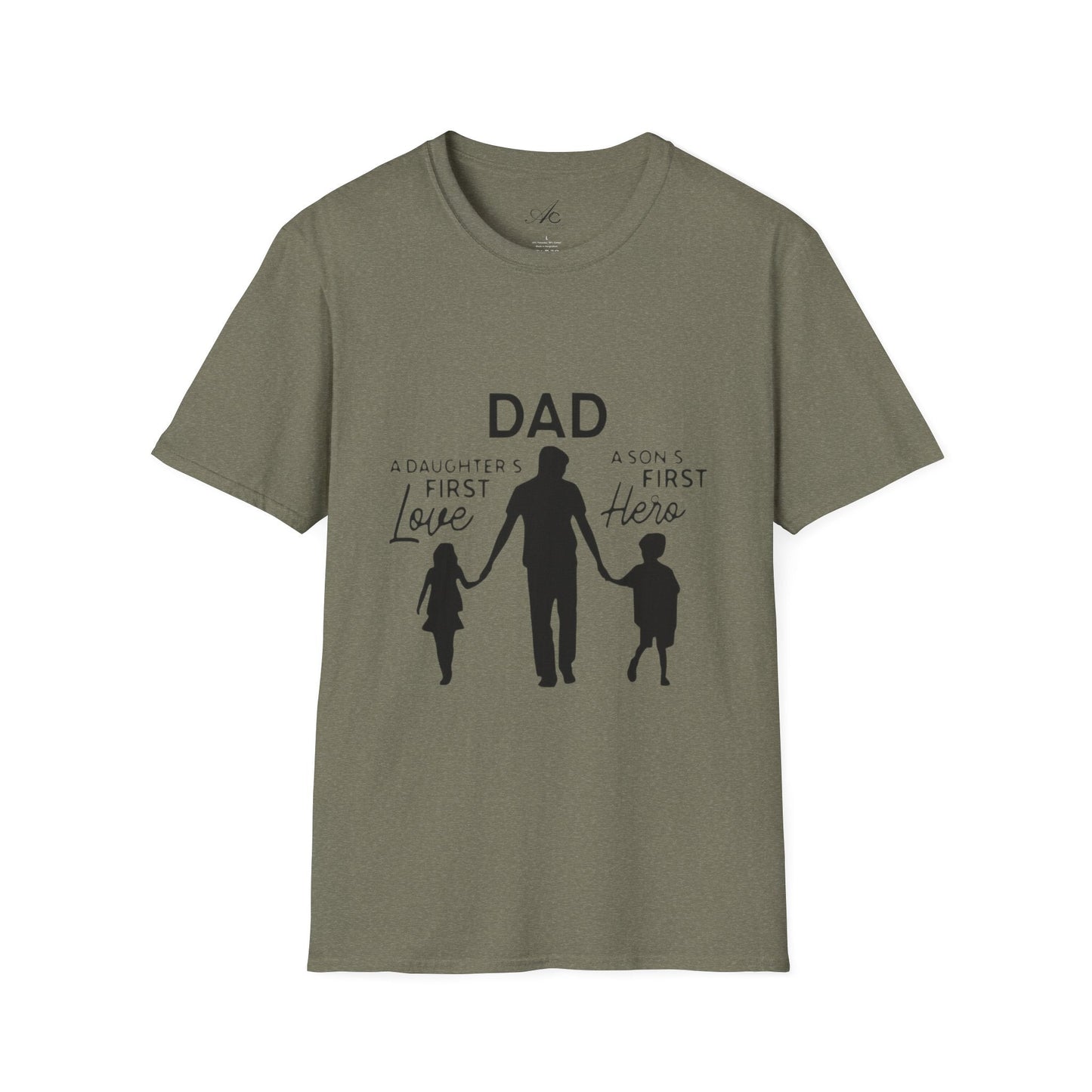 Wear the Love A Shirt as Strong as Dad - Metamorphosis Creations