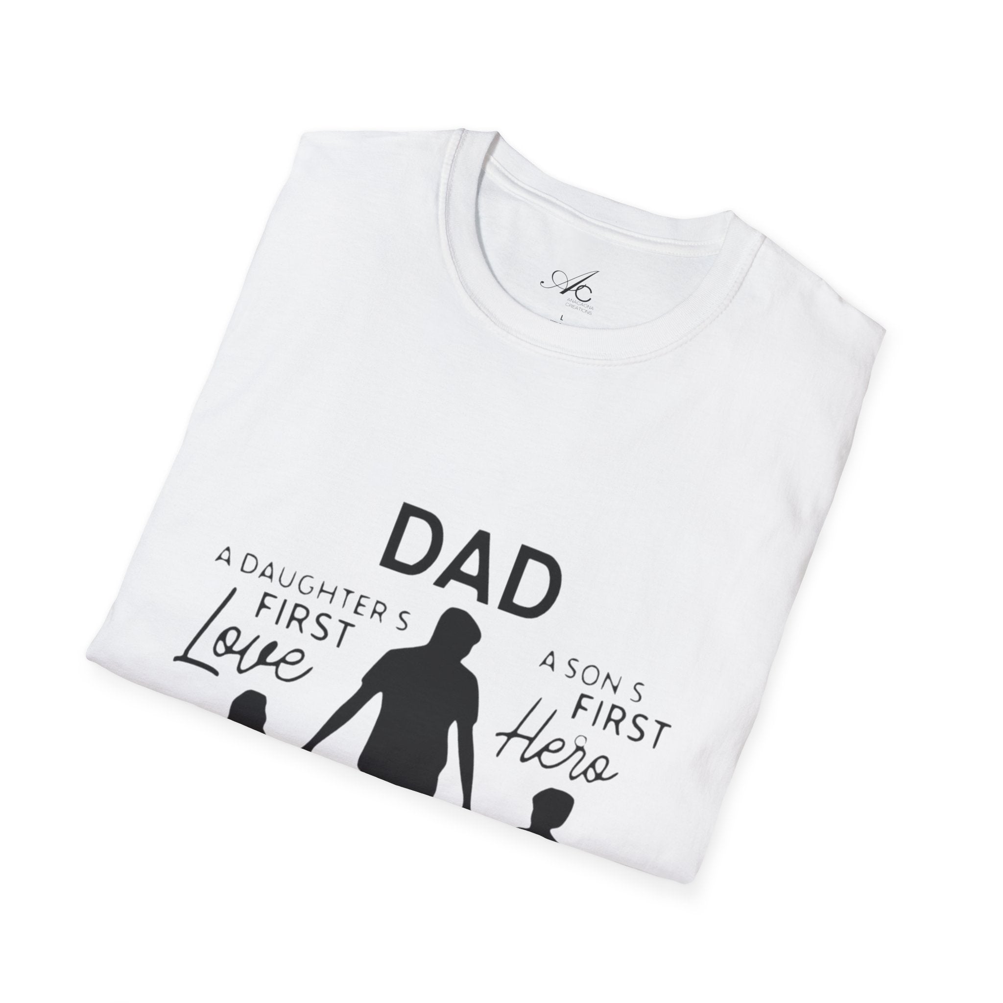 Wear the Love A Shirt as Strong as Dad - Metamorphosis Creations