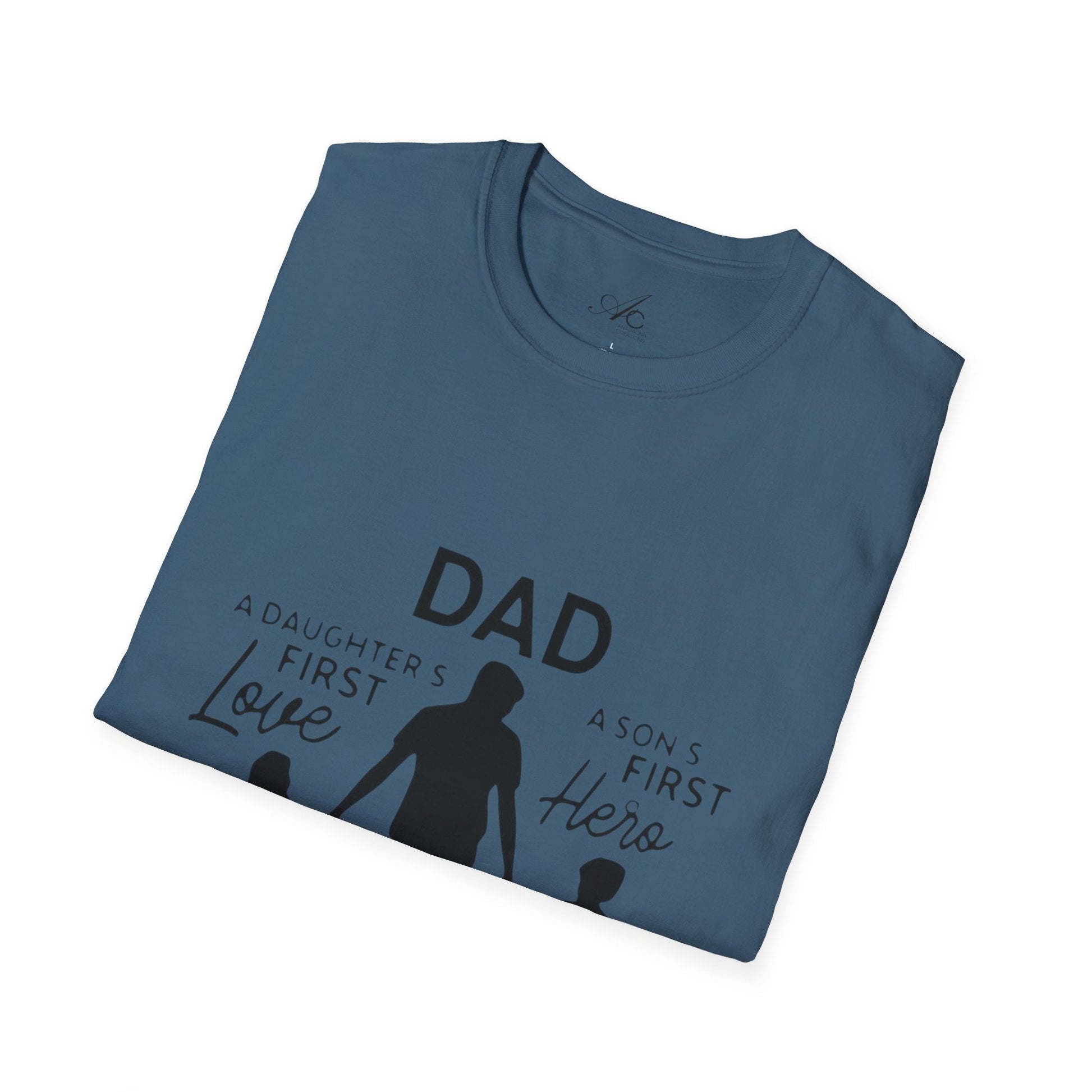 Wear the Love A Shirt as Strong as Dad - Metamorphosis Creations