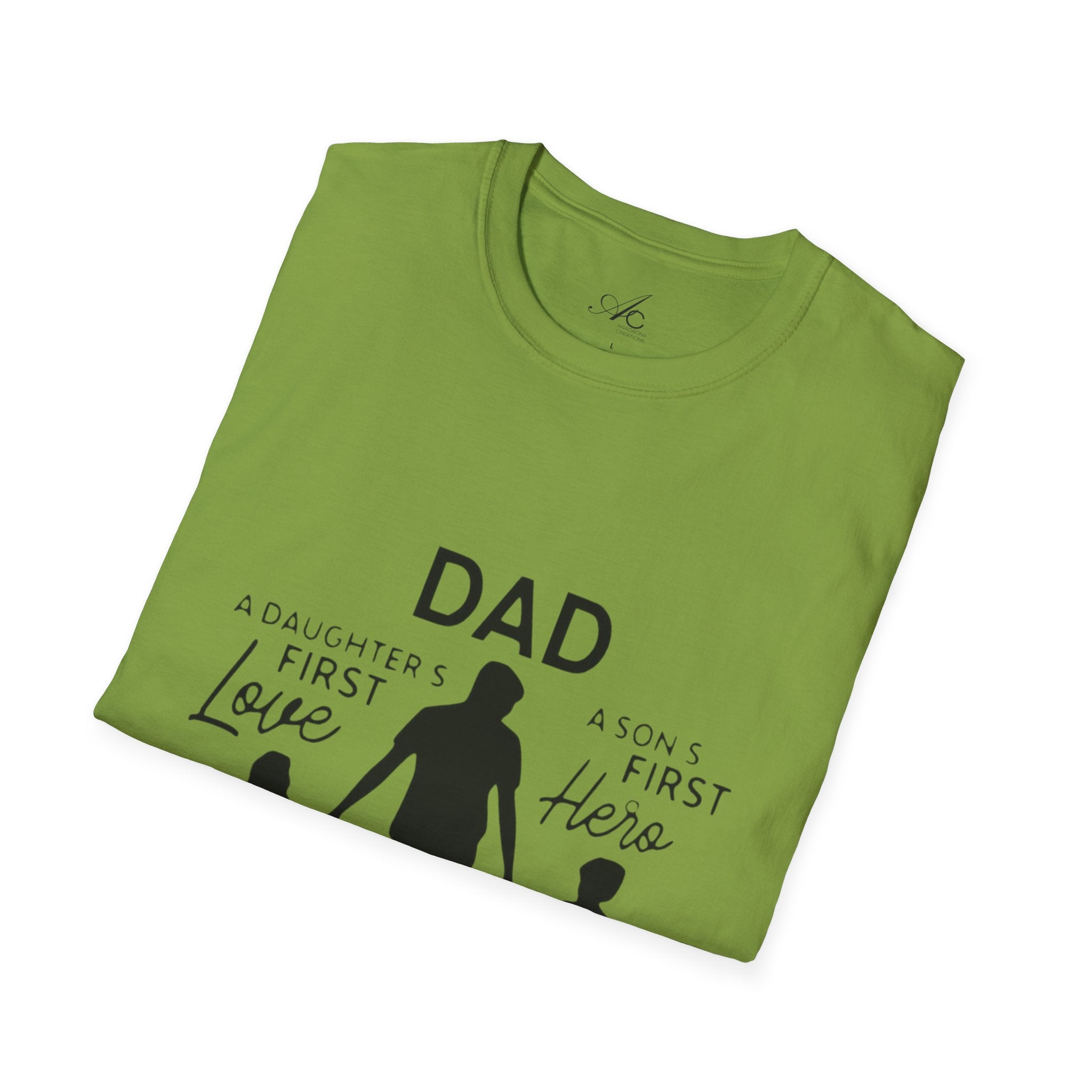 Wear the Love A Shirt as Strong as Dad - Metamorphosis Creations