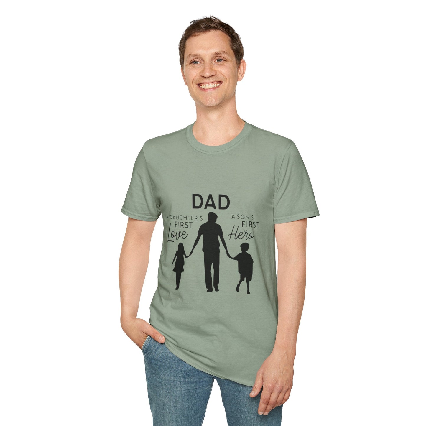 Wear the Love A Shirt as Strong as Dad - Metamorphosis Creations