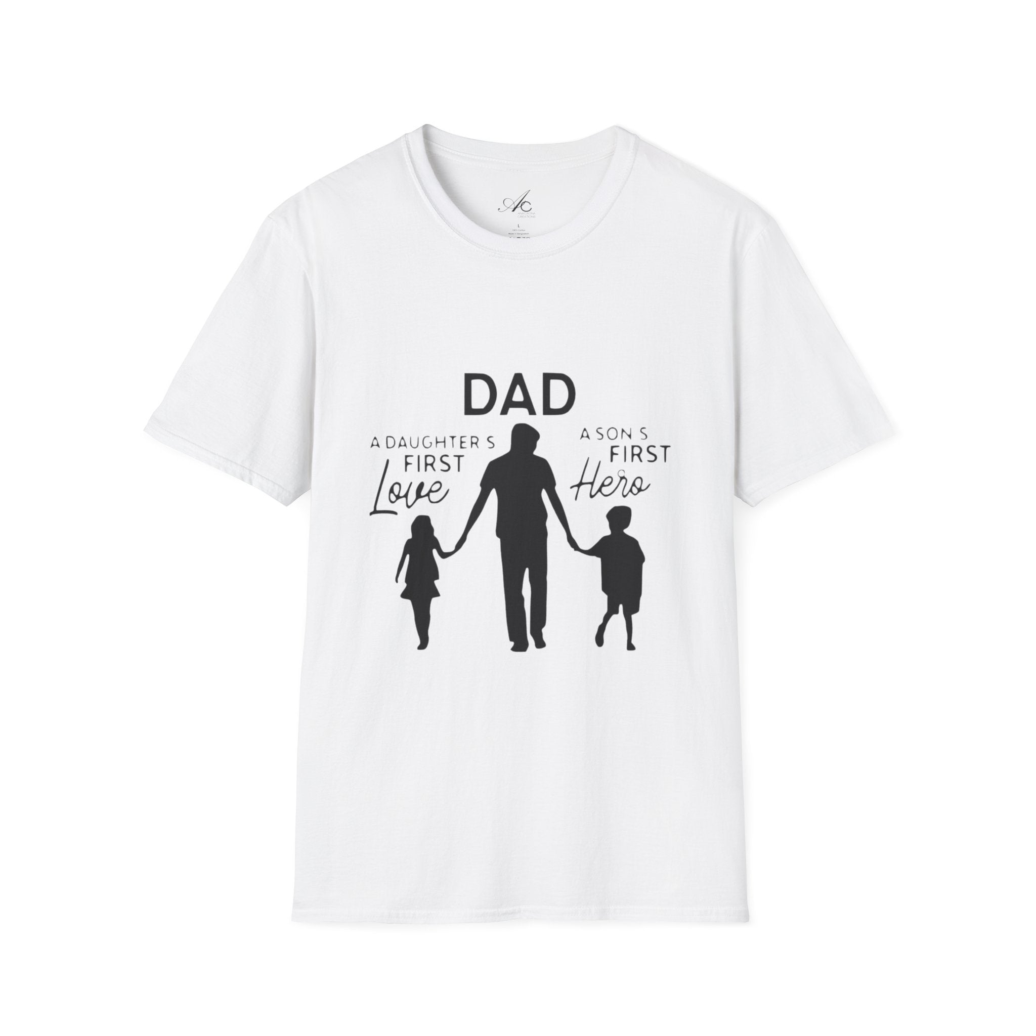 Wear the Love A Shirt as Strong as Dad - Metamorphosis Creations