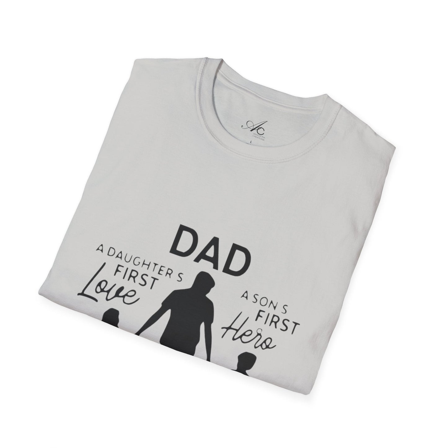 Wear the Love A Shirt as Strong as Dad - Metamorphosis Creations