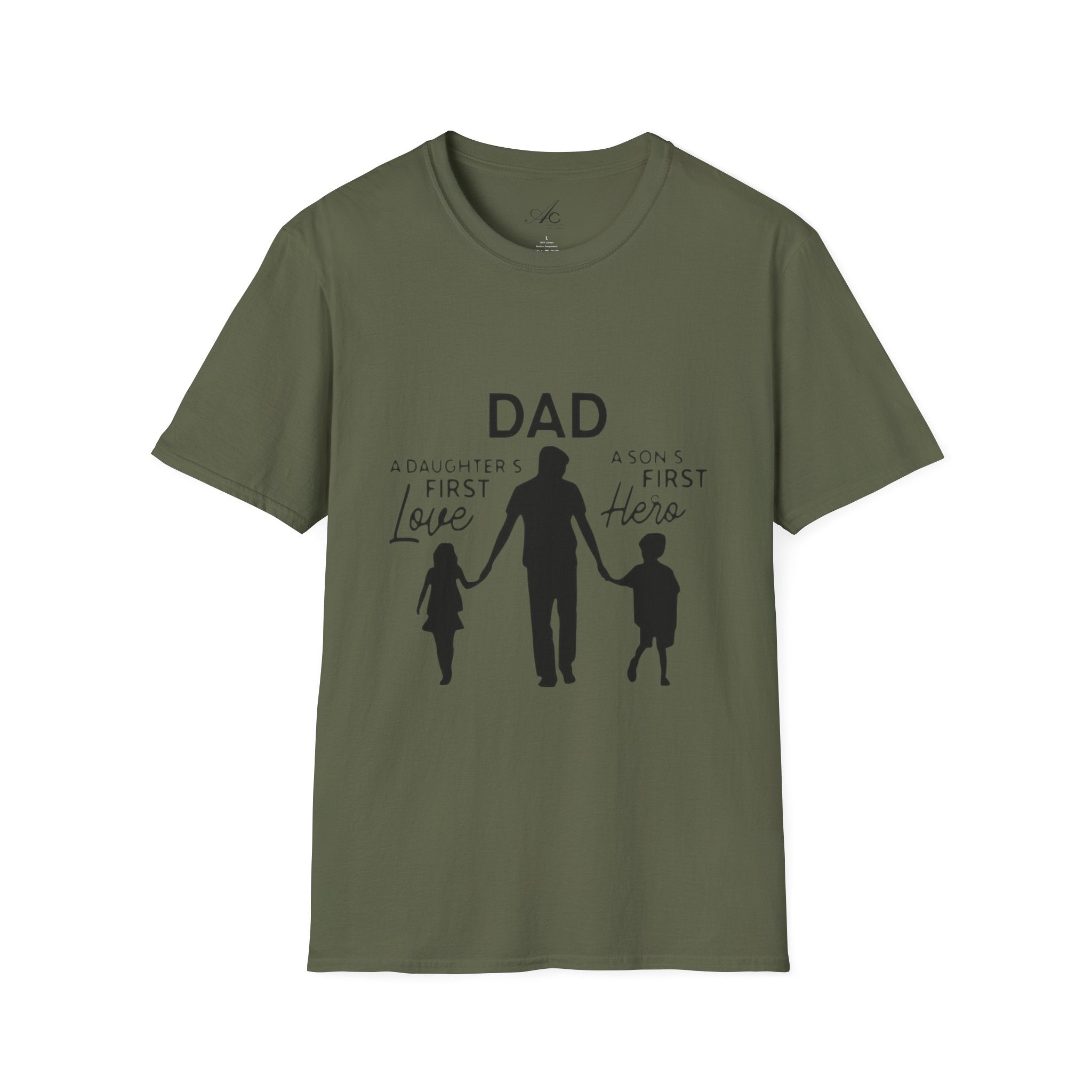 Wear the Love A Shirt as Strong as Dad - Metamorphosis Creations