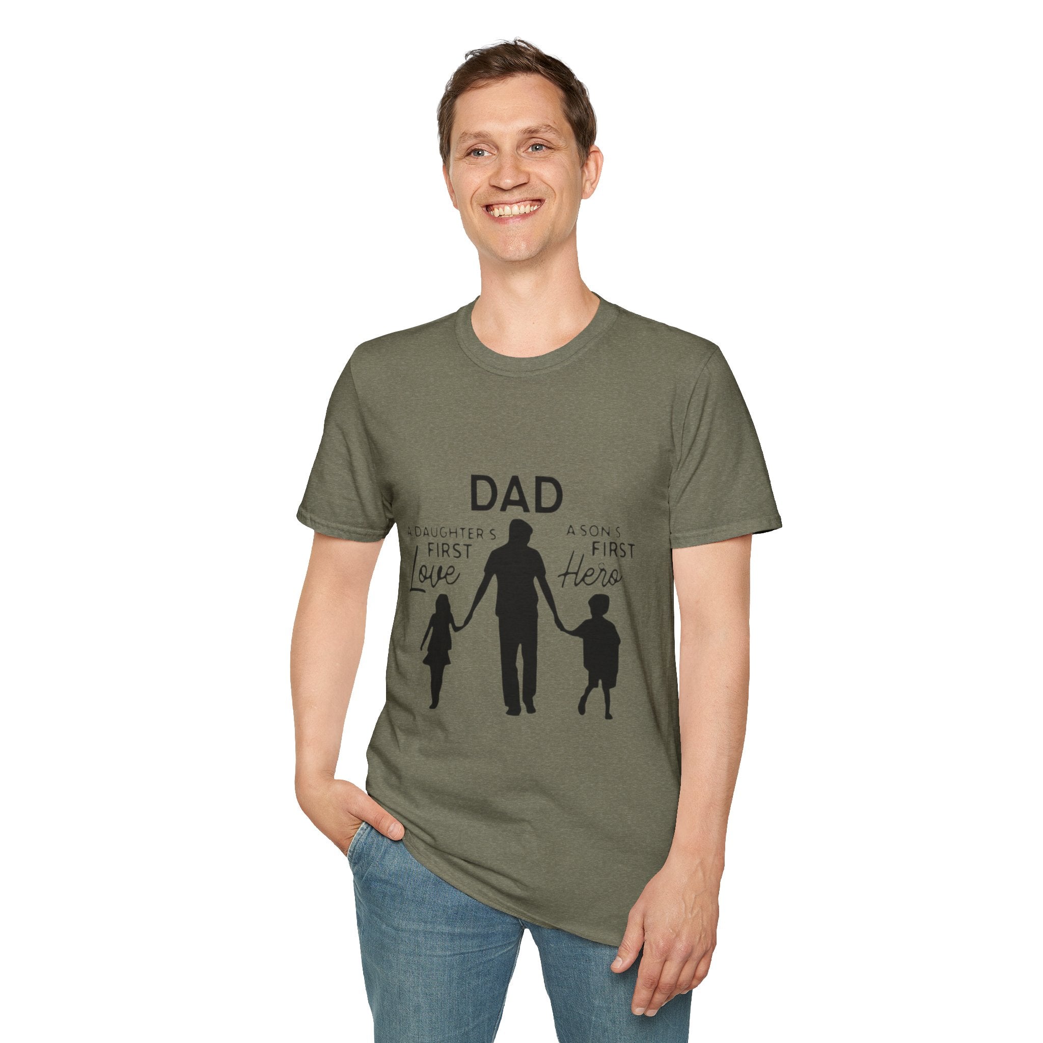 Wear the Love A Shirt as Strong as Dad - Metamorphosis Creations