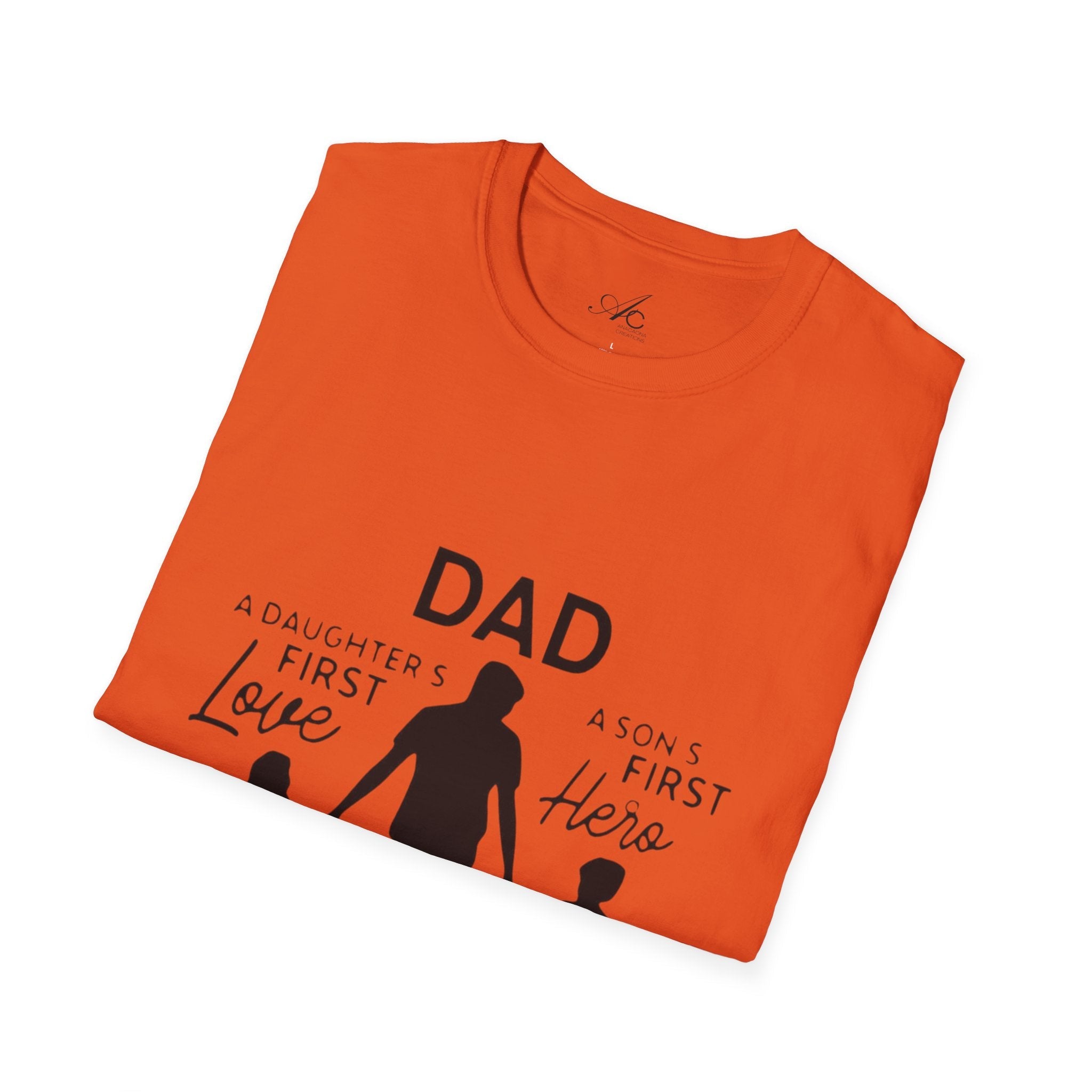 Wear the Love A Shirt as Strong as Dad - Metamorphosis Creations