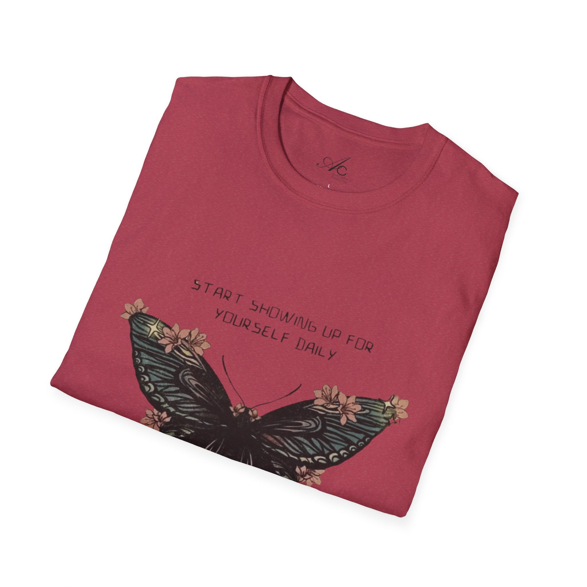 Wear Your Peace. Inspirational Butterfly T-Shirt, Motivational Gift, Unisex Tee, Nature Lover Shirt, Self - Care Apparel, Birthday Gift Idea - Metamorphosis Creations