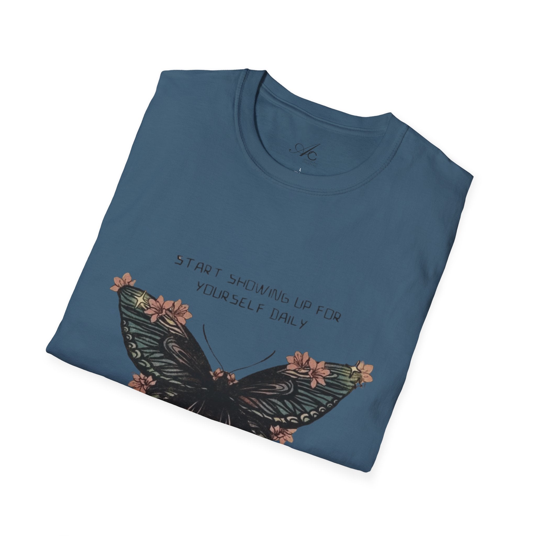 Wear Your Peace. Inspirational Butterfly T-Shirt, Motivational Gift, Unisex Tee, Nature Lover Shirt, Self - Care Apparel, Birthday Gift Idea - Metamorphosis Creations