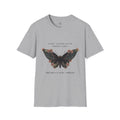 Wear Your Peace. Inspirational Butterfly T-Shirt, Motivational Gift, Unisex Tee, Nature Lover Shirt, Self - Care Apparel, Birthday Gift Idea - Metamorphosis Creations