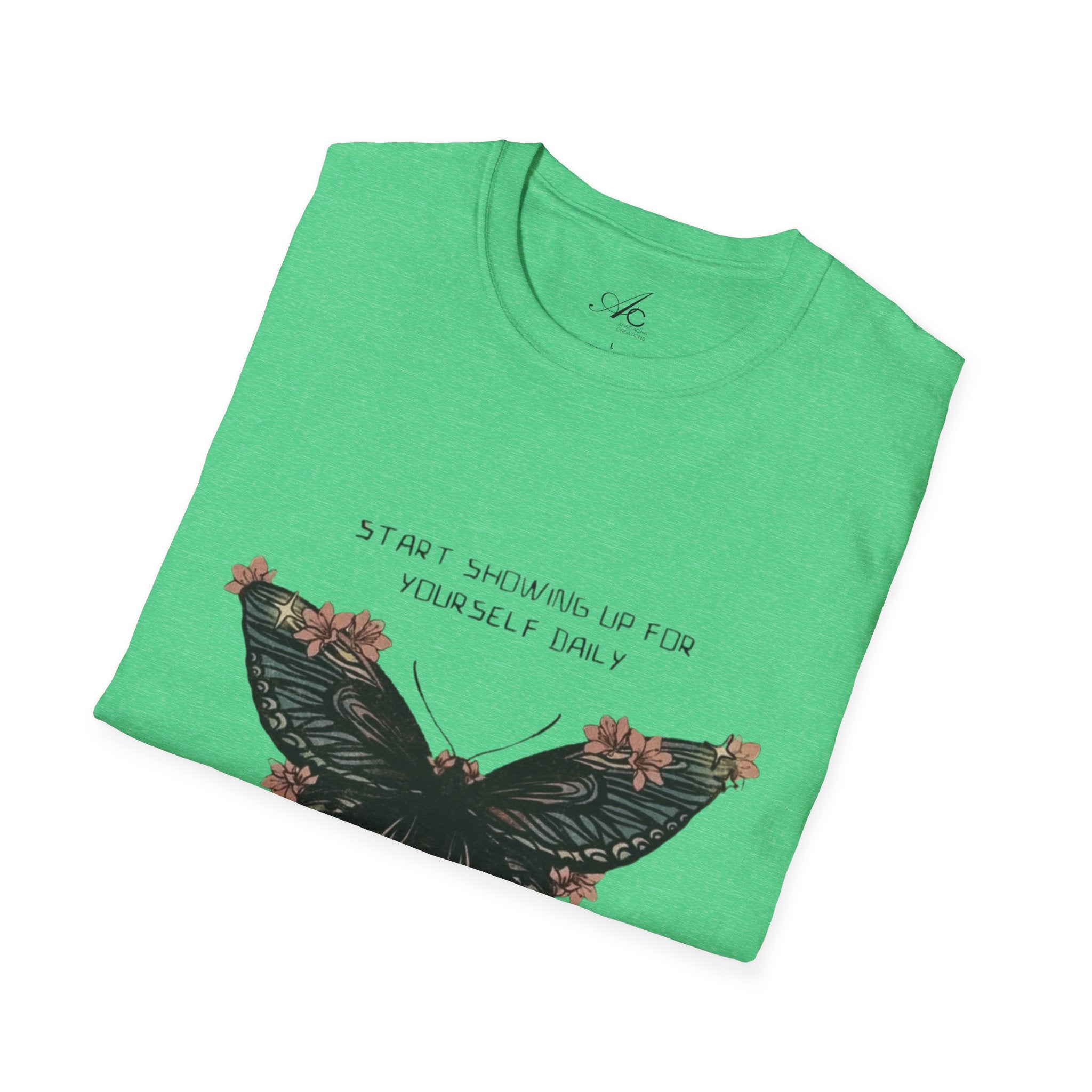Wear Your Peace. Inspirational Butterfly T-Shirt, Motivational Gift, Unisex Tee, Nature Lover Shirt, Self - Care Apparel, Birthday Gift Idea - Metamorphosis Creations