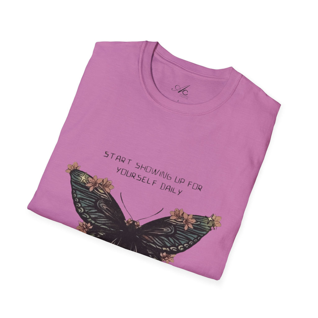Wear Your Peace. Inspirational Butterfly T-Shirt, Motivational Gift, Unisex Tee, Nature Lover Shirt, Self - Care Apparel, Birthday Gift Idea - Metamorphosis Creations