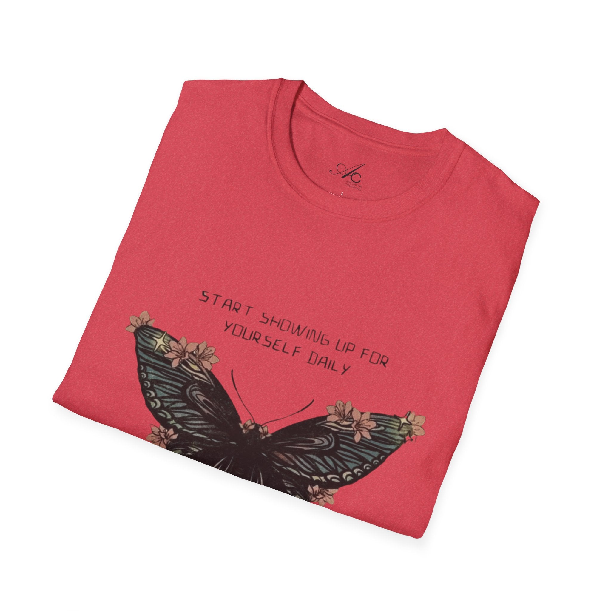 Wear Your Peace. Inspirational Butterfly T-Shirt, Motivational Gift, Unisex Tee, Nature Lover Shirt, Self - Care Apparel, Birthday Gift Idea - Metamorphosis Creations