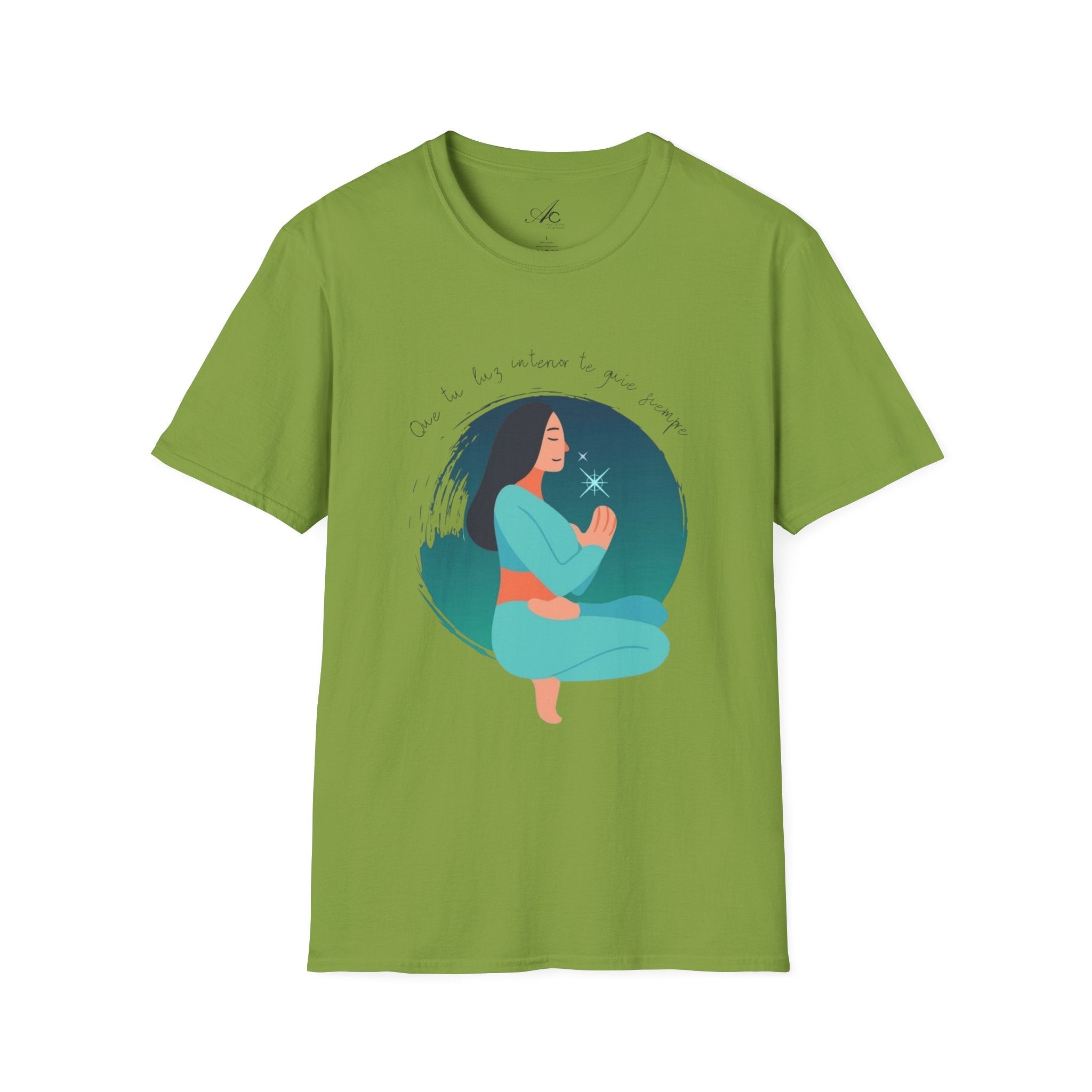 Wear Your Peace. Meditative Goddess T-Shirt, Mindfulness Apparel, Spiritual Gift, Yoga Tee, Relaxation Wear, Inspirational Top - Metamorphosis Creations