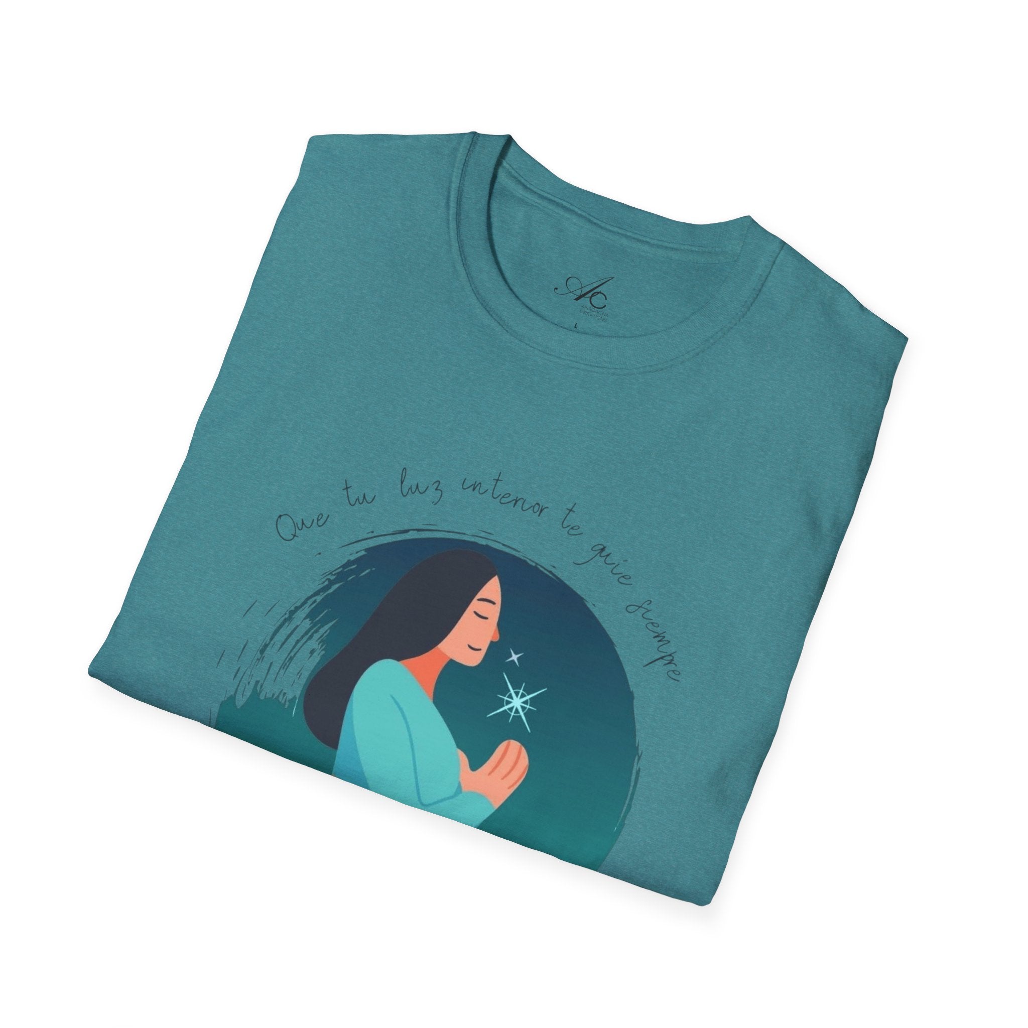 Wear Your Peace. Meditative Goddess T-Shirt, Mindfulness Apparel, Spiritual Gift, Yoga Tee, Relaxation Wear, Inspirational Top - Metamorphosis Creations