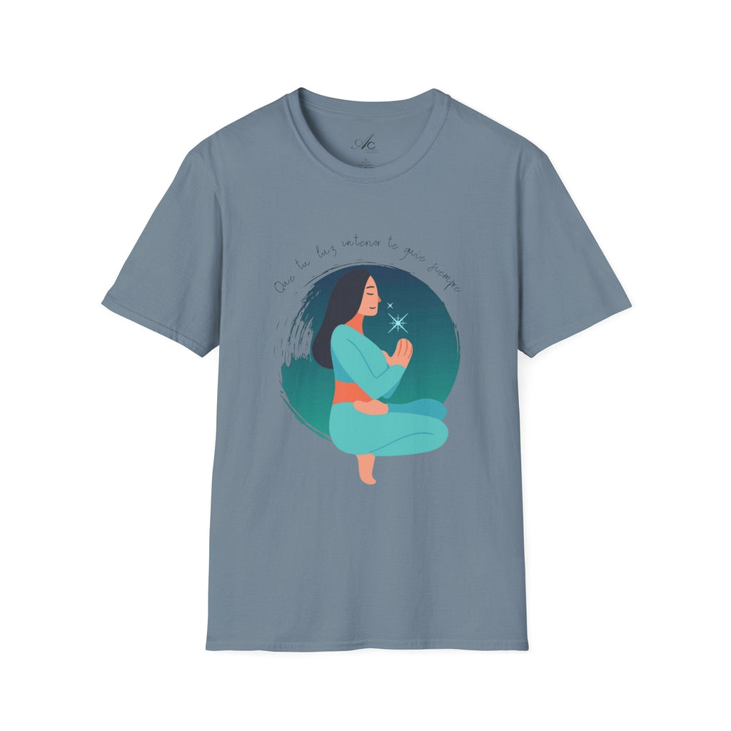 Wear Your Peace. Meditative Goddess T-Shirt, Mindfulness Apparel, Spiritual Gift, Yoga Tee, Relaxation Wear, Inspirational Top - Metamorphosis Creations