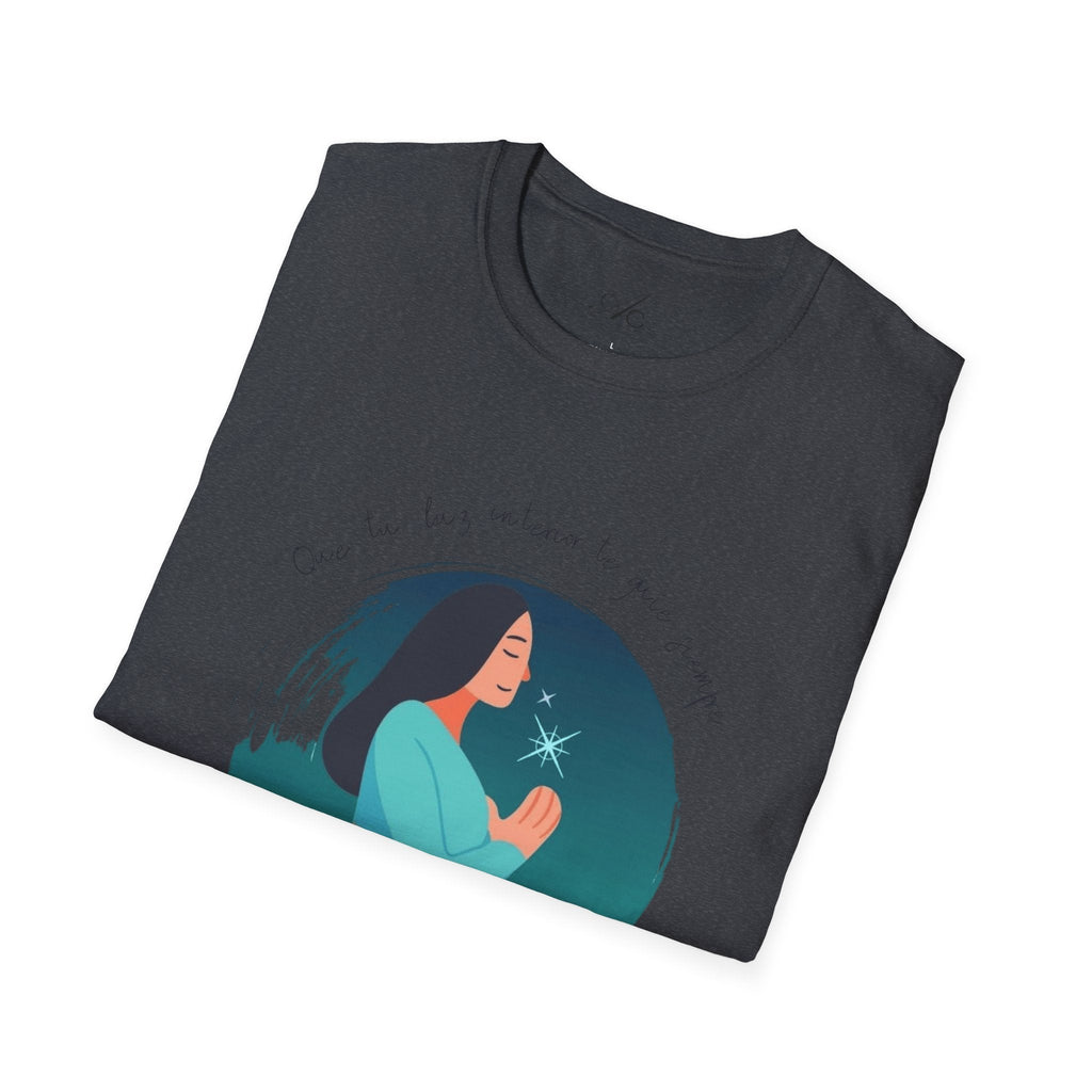 Wear Your Peace. Meditative Goddess T-Shirt, Mindfulness Apparel, Spiritual Gift, Yoga Tee, Relaxation Wear, Inspirational Top - Metamorphosis Creations