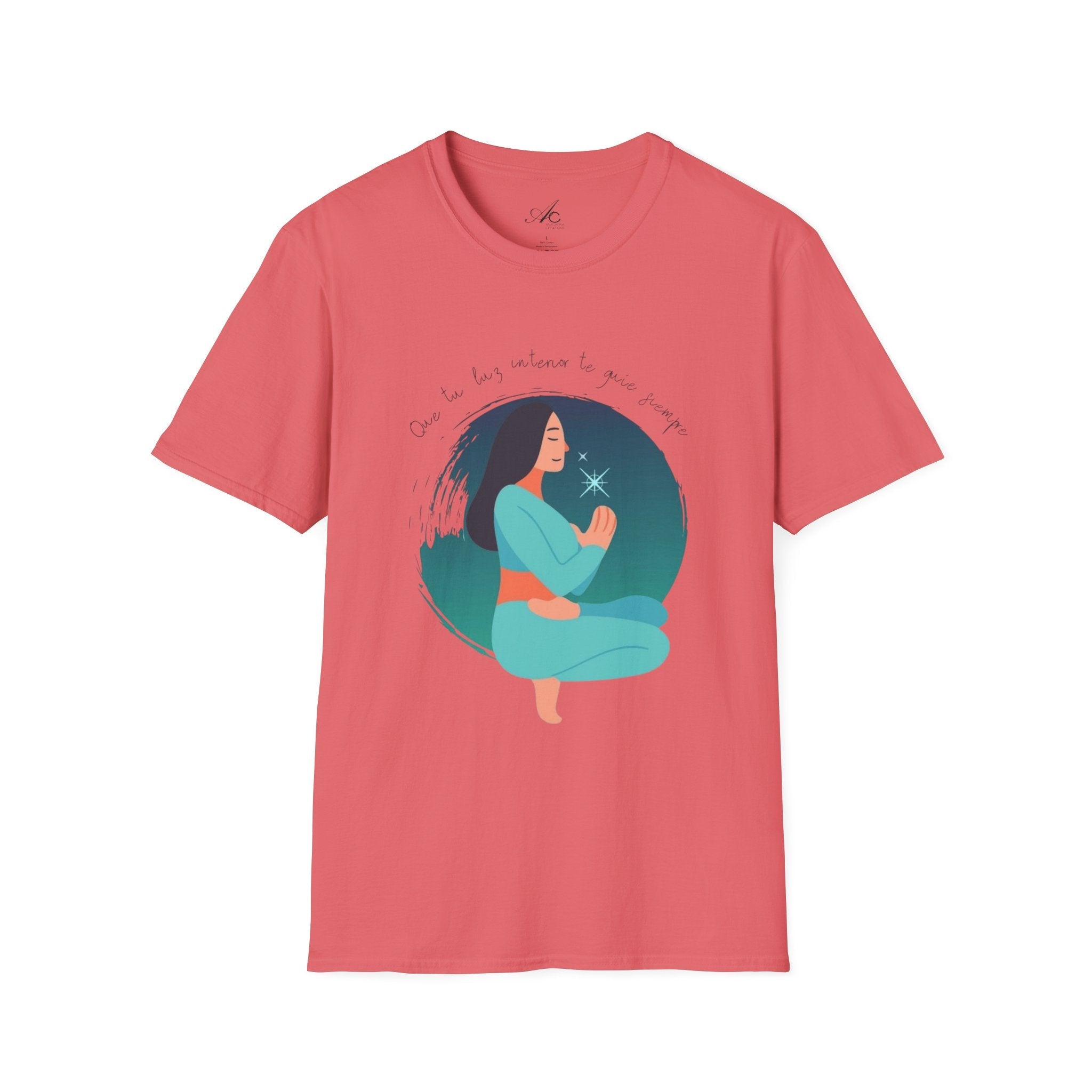 Wear Your Peace. Meditative Goddess T-Shirt, Mindfulness Apparel, Spiritual Gift, Yoga Tee, Relaxation Wear, Inspirational Top - Metamorphosis Creations