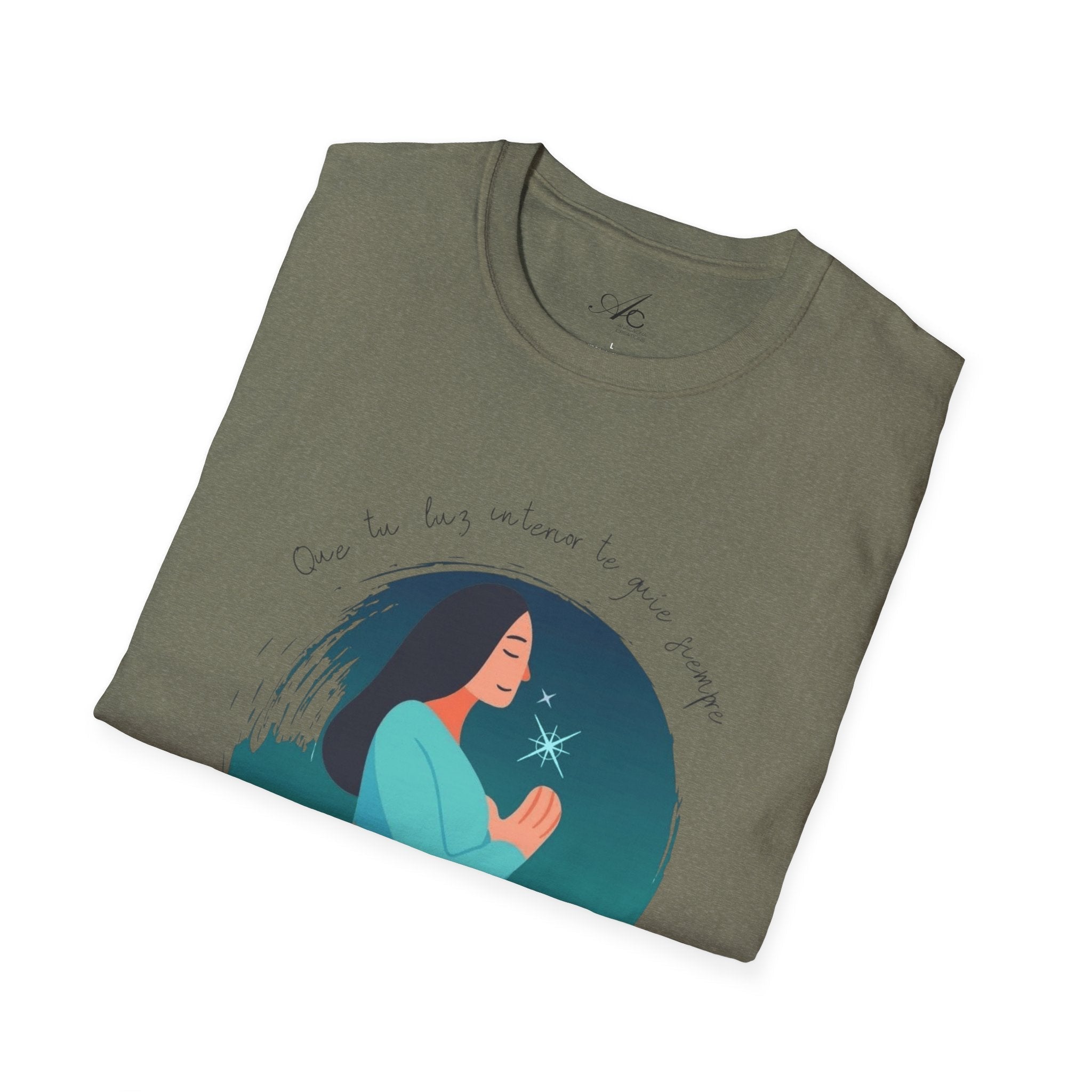 Wear Your Peace. Meditative Goddess T-Shirt, Mindfulness Apparel, Spiritual Gift, Yoga Tee, Relaxation Wear, Inspirational Top - Metamorphosis Creations