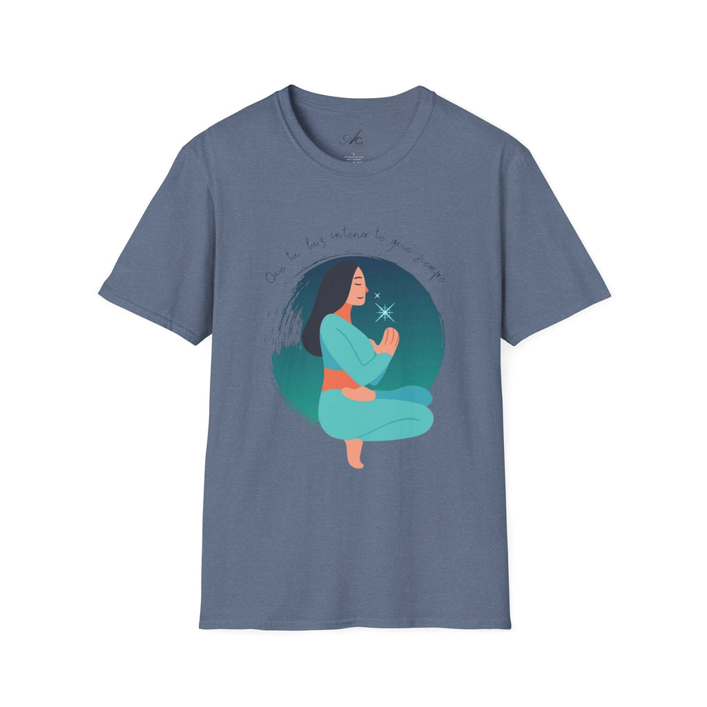 Wear Your Peace. Meditative Goddess T-Shirt, Mindfulness Apparel, Spiritual Gift, Yoga Tee, Relaxation Wear, Inspirational Top - Metamorphosis Creations