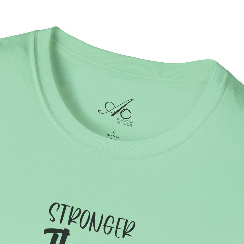 🧘‍♀️ Wear Your Peace. - Unisex Softstyle Tee, Funny Gift for Lazy Days, Quirky Casual Wear, Perfect for Birthdays, Relaxation Vibes - Metamorphosis Creations