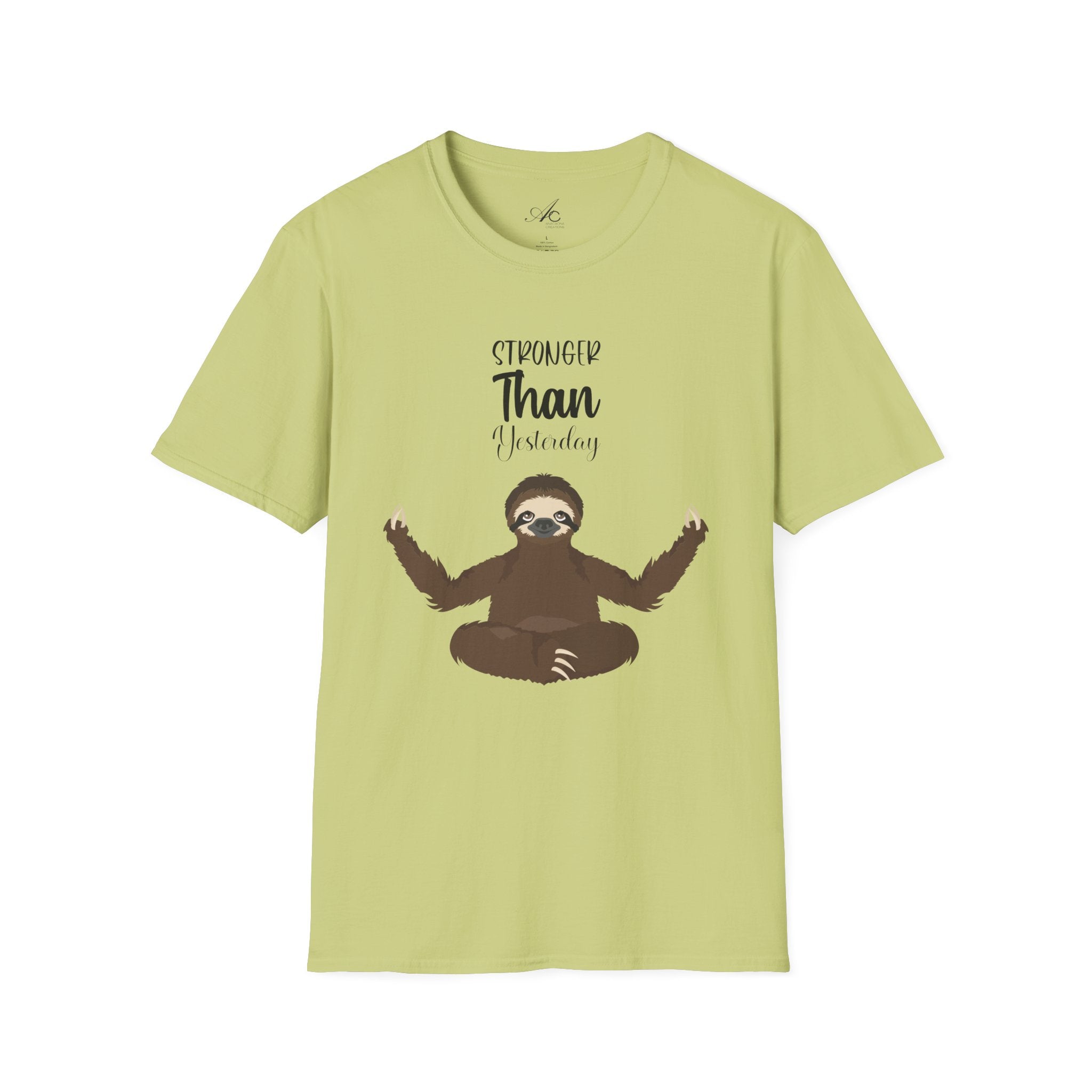 🧘‍♀️ Wear Your Peace. - Unisex Softstyle Tee, Funny Gift for Lazy Days, Quirky Casual Wear, Perfect for Birthdays, Relaxation Vibes - Metamorphosis Creations