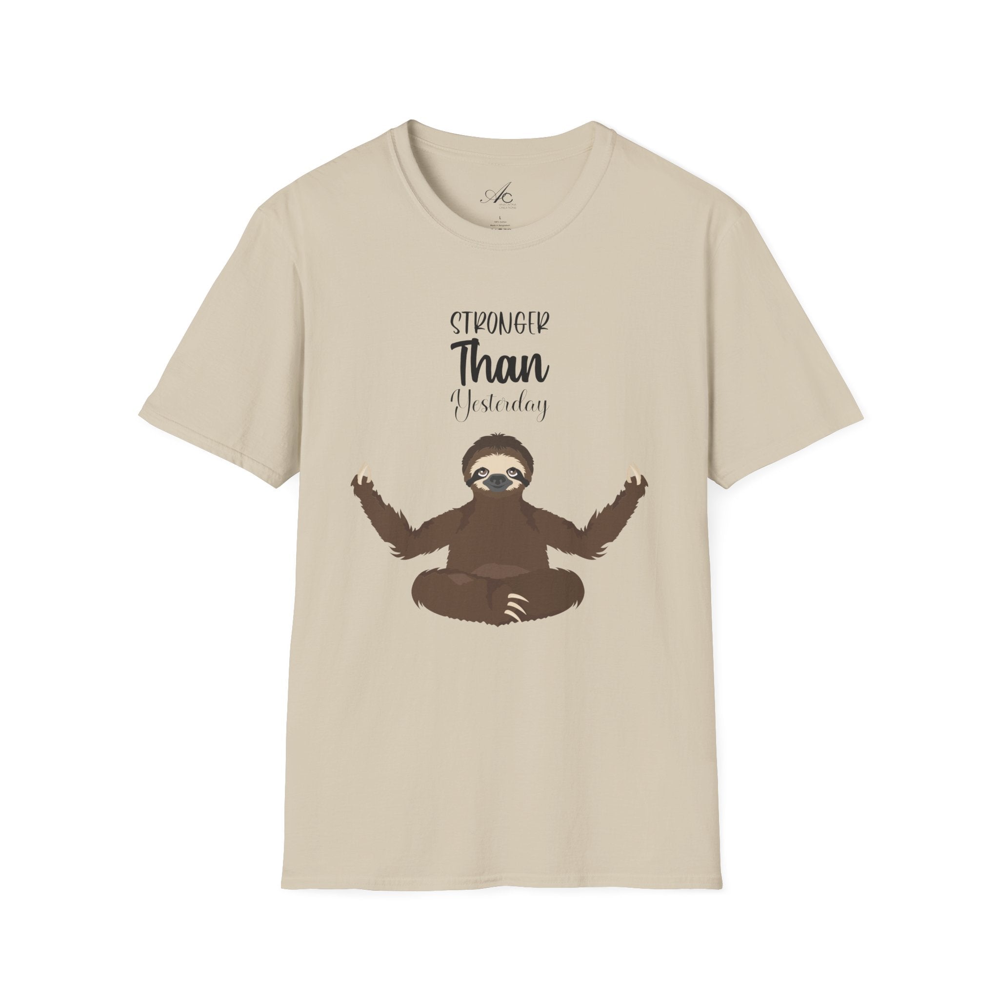 🧘‍♀️ Wear Your Peace. - Unisex Softstyle Tee, Funny Gift for Lazy Days, Quirky Casual Wear, Perfect for Birthdays, Relaxation Vibes - Metamorphosis Creations