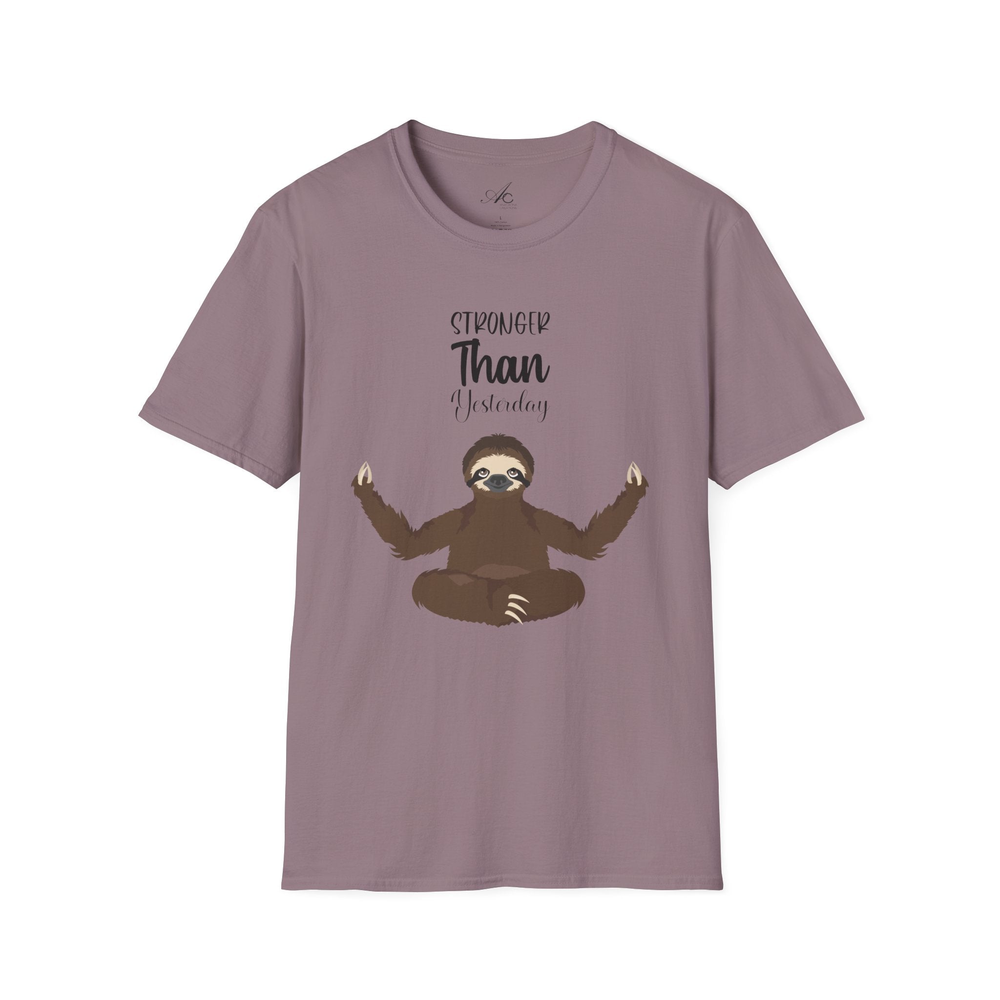 🧘‍♀️ Wear Your Peace. - Unisex Softstyle Tee, Funny Gift for Lazy Days, Quirky Casual Wear, Perfect for Birthdays, Relaxation Vibes - Metamorphosis Creations