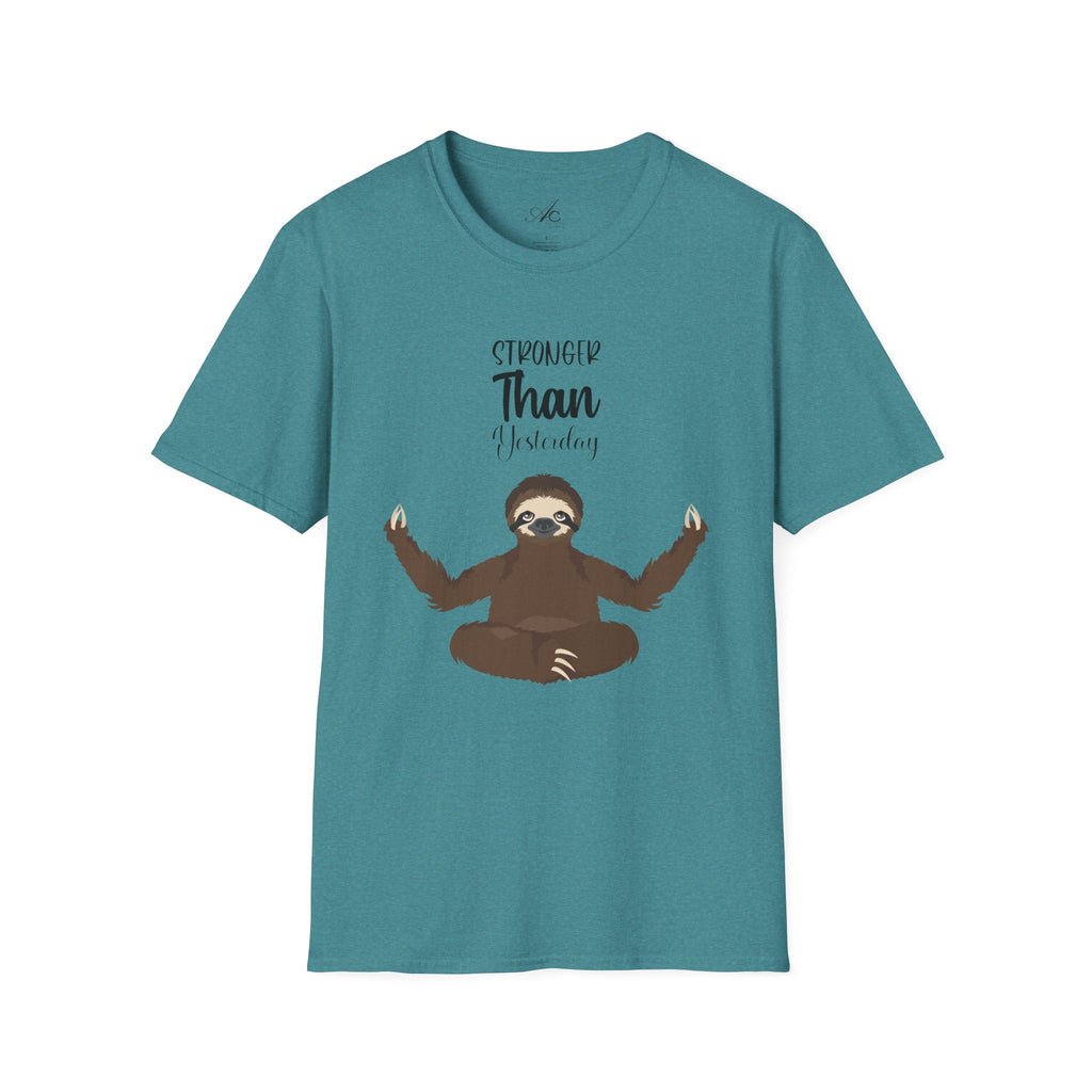 🧘‍♀️ Wear Your Peace. - Unisex Softstyle Tee, Funny Gift for Lazy Days, Quirky Casual Wear, Perfect for Birthdays, Relaxation Vibes - Metamorphosis Creations
