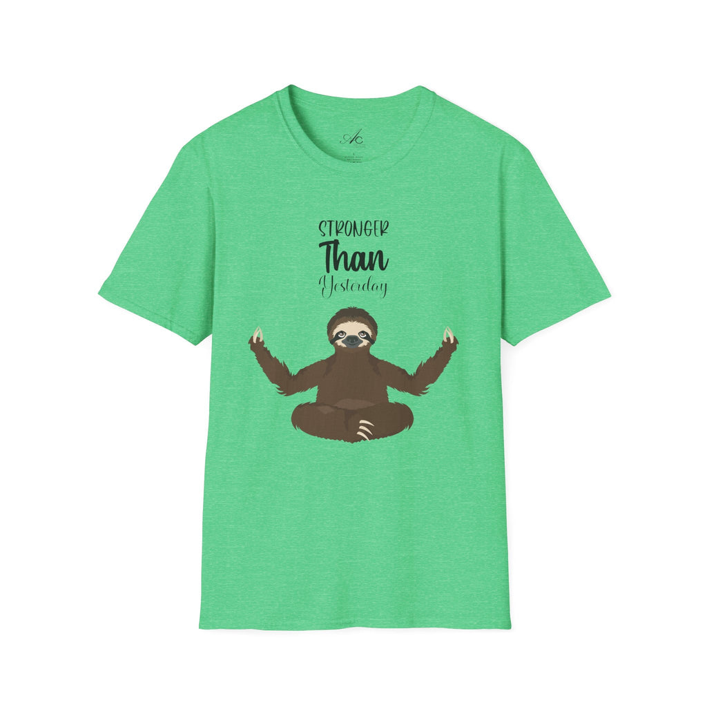 🧘‍♀️ Wear Your Peace. - Unisex Softstyle Tee, Funny Gift for Lazy Days, Quirky Casual Wear, Perfect for Birthdays, Relaxation Vibes - Metamorphosis Creations