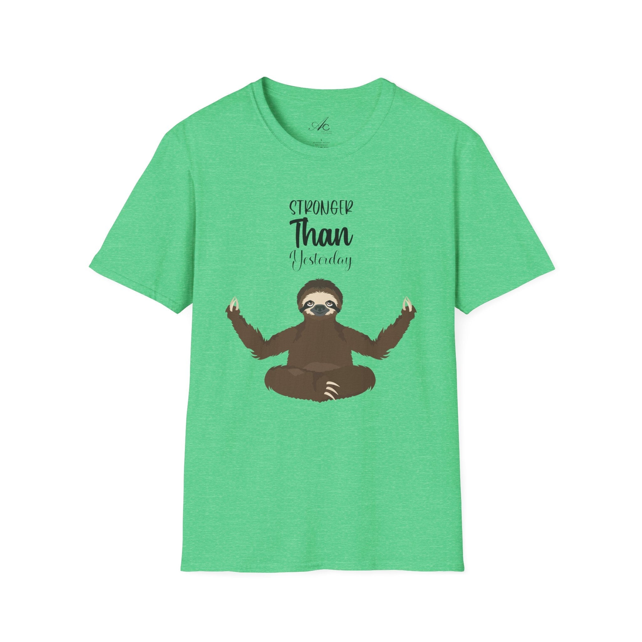 🧘‍♀️ Wear Your Peace. - Unisex Softstyle Tee, Funny Gift for Lazy Days, Quirky Casual Wear, Perfect for Birthdays, Relaxation Vibes - Metamorphosis Creations