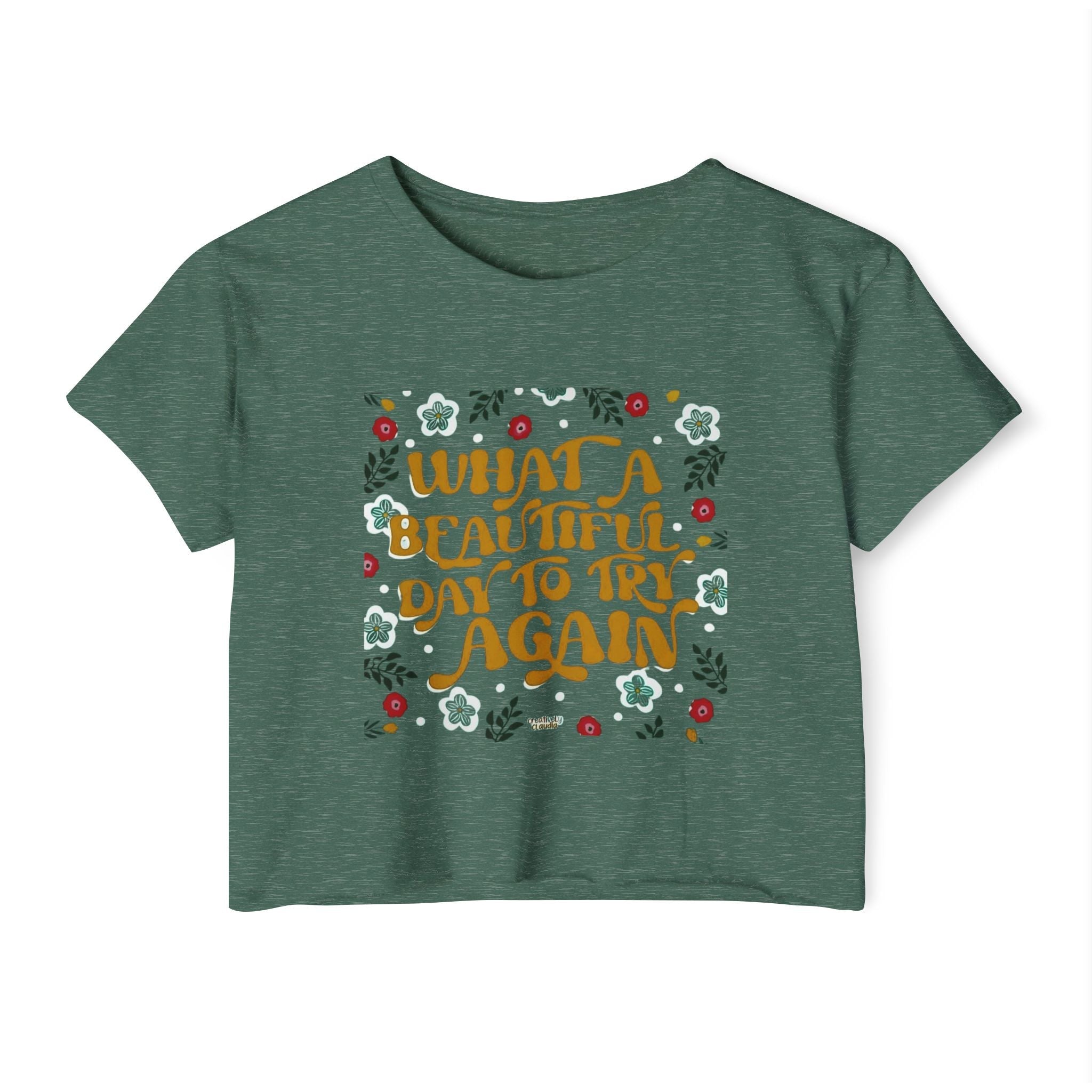🧘‍♀️ Wear Your Peace. Women's Festival Crop Top, Boho Chic Summer Top, Loose Festival Shirt, Inspirational Quote Tee, Eco - Friendly Crop Tee - Metamorphosis Creations