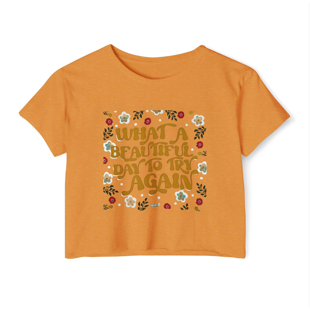 🧘‍♀️ Wear Your Peace. Women's Festival Crop Top, Boho Chic Summer Top, Loose Festival Shirt, Inspirational Quote Tee, Eco - Friendly Crop Tee - Metamorphosis Creations