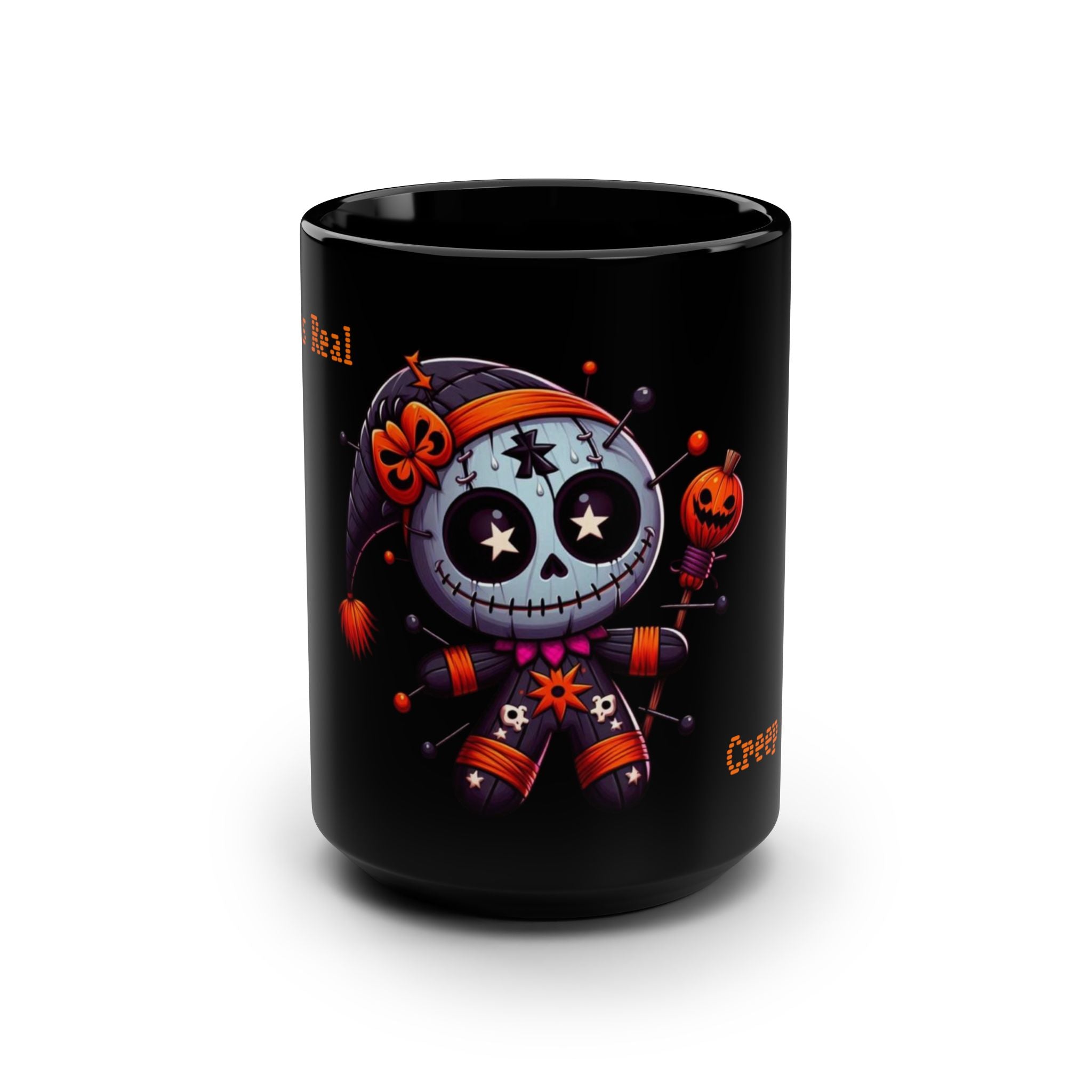 Wickedly Fun Halloween Mug Creepy Coffee Mug, Pumpkin Design, Goth Halloween Decor, Spooky Gift for Halloween Lovers - Metamorphosis Creations