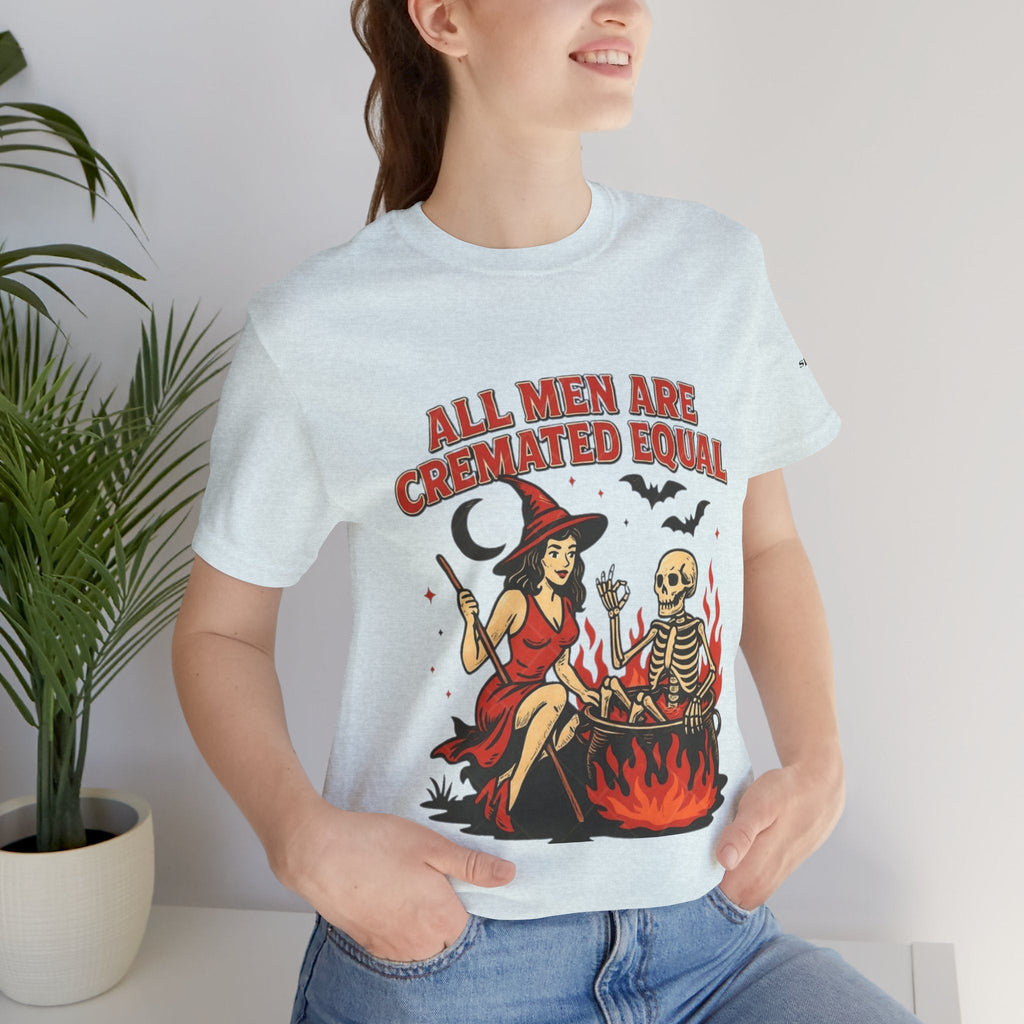Witchy Humor Tee - Halloween Fun, Unisex T-Shirt, Casual Style, Gift for Spooky Season, Graphic Tee - Metamorphosis Creations