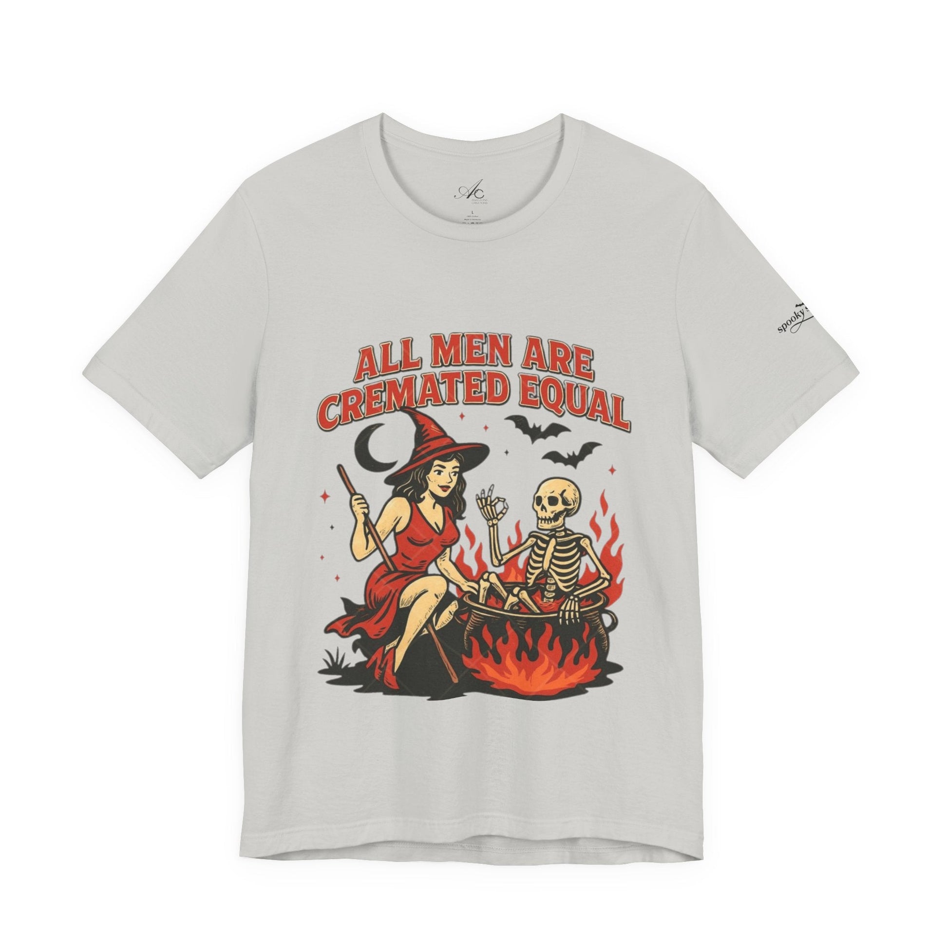 Witchy Humor Tee - Halloween Fun, Unisex T-Shirt, Casual Style, Gift for Spooky Season, Graphic Tee - Metamorphosis Creations