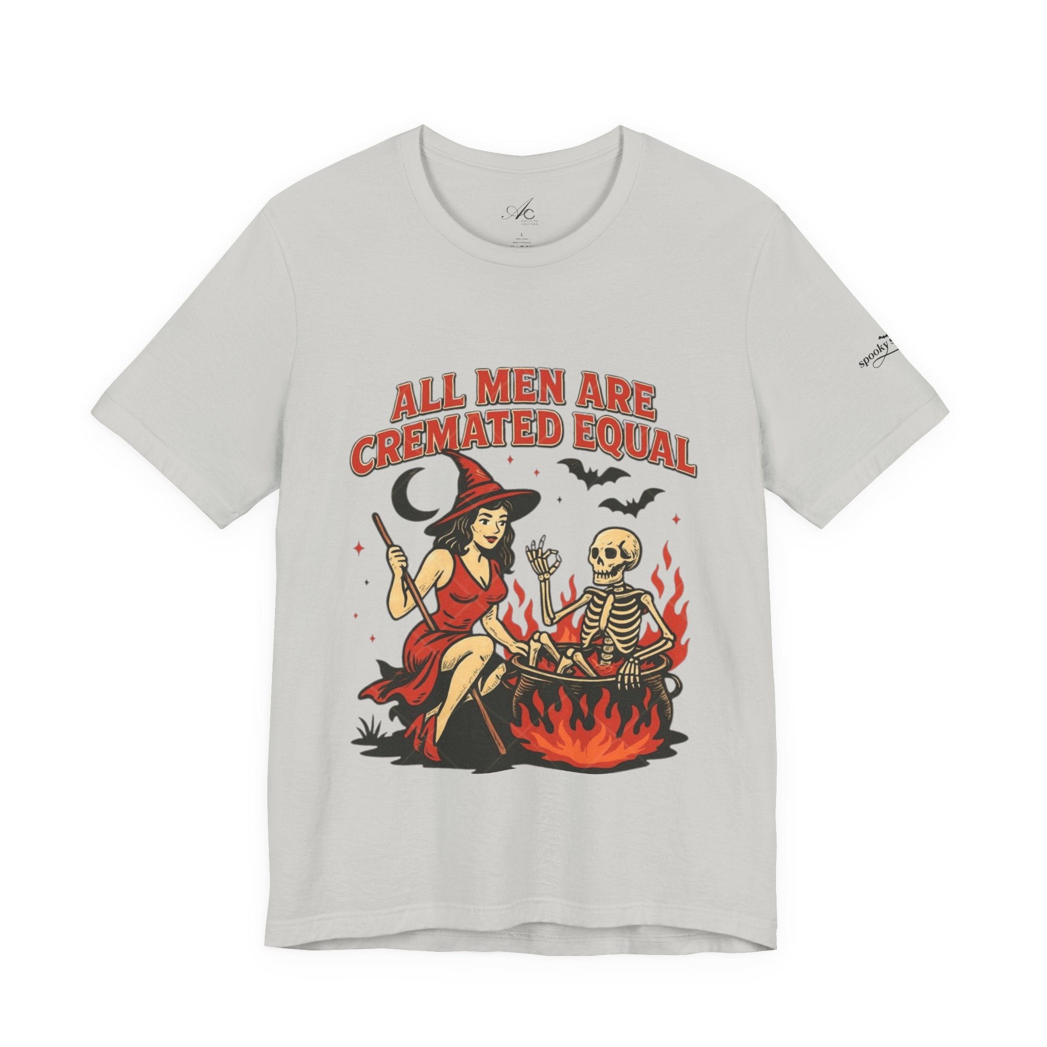 Witchy Humor Tee - Halloween Fun, Unisex T-Shirt, Casual Style, Gift for Spooky Season, Graphic Tee - Metamorphosis Creations