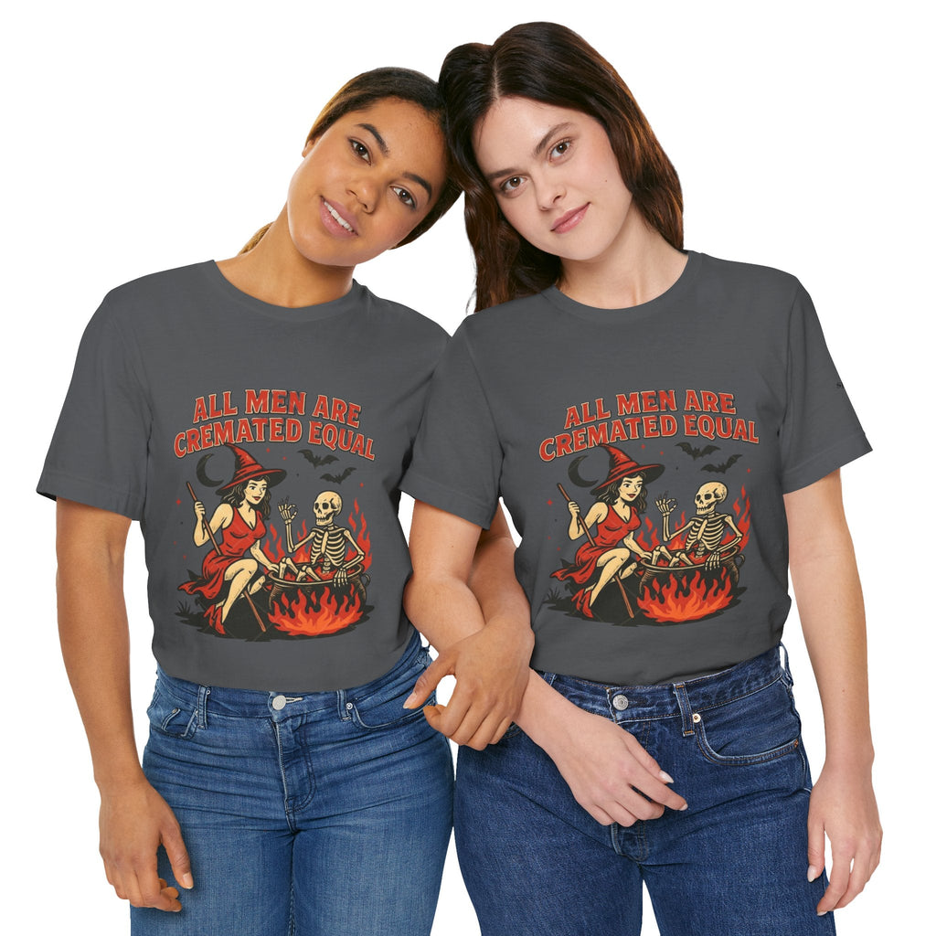 Witchy Humor Tee - Halloween Fun, Unisex T-Shirt, Casual Style, Gift for Spooky Season, Graphic Tee - Metamorphosis Creations
