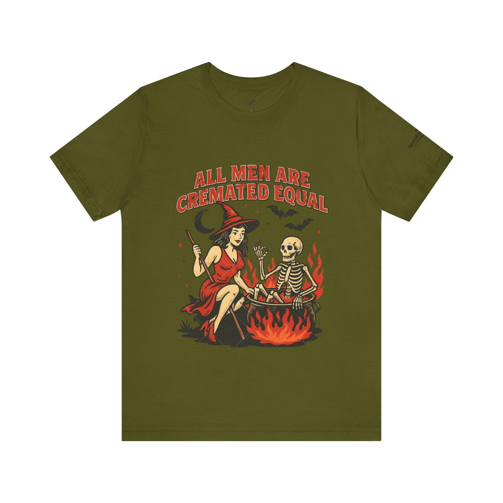 Witchy Humor Tee - Halloween Fun, Unisex T-Shirt, Casual Style, Gift for Spooky Season, Graphic Tee - Metamorphosis Creations