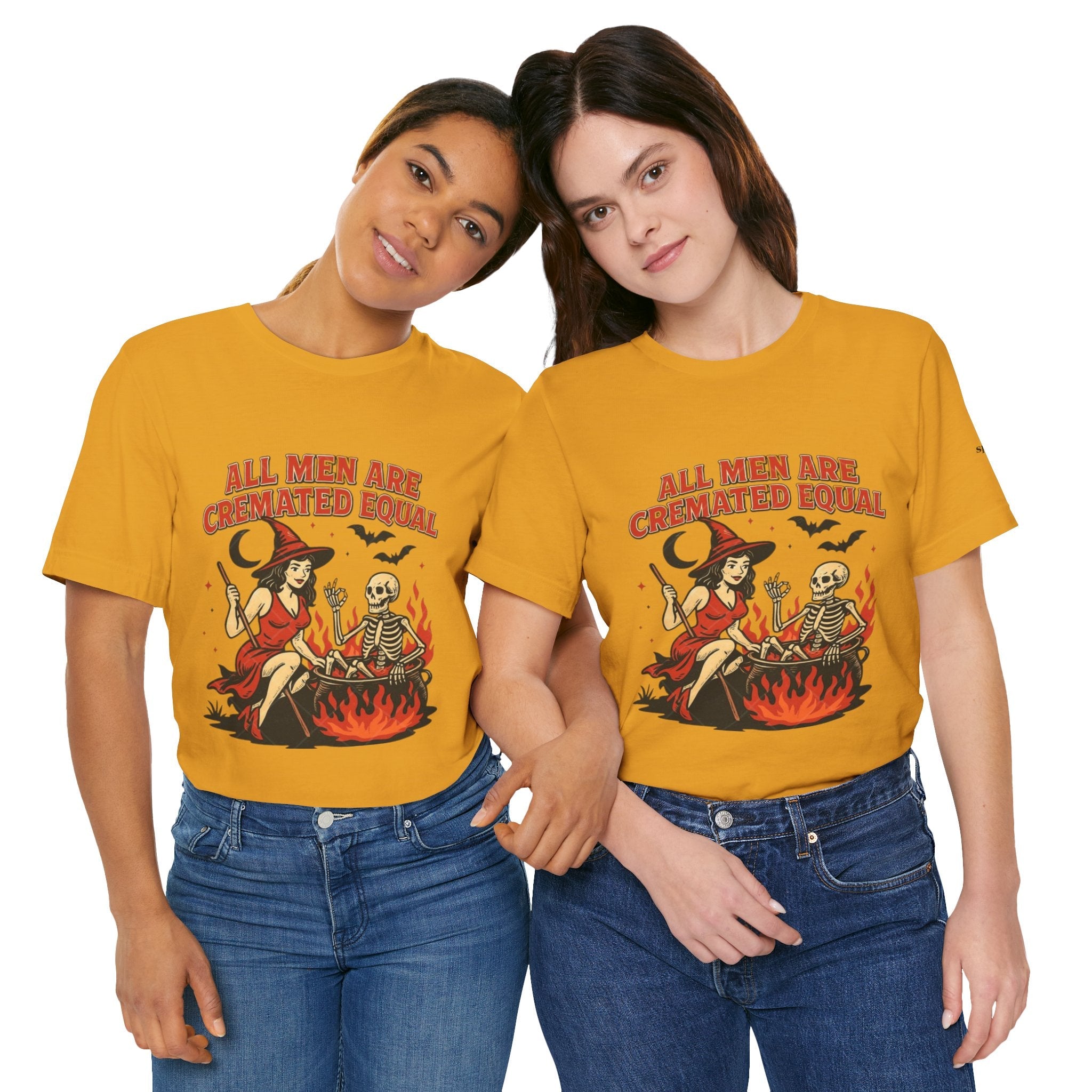 Witchy Humor Tee - Halloween Fun, Unisex T-Shirt, Casual Style, Gift for Spooky Season, Graphic Tee - Metamorphosis Creations