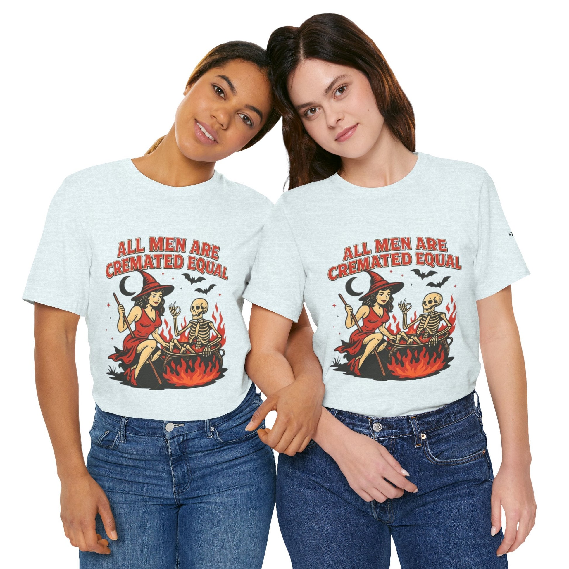 Witchy Humor Tee - Halloween Fun, Unisex T-Shirt, Casual Style, Gift for Spooky Season, Graphic Tee - Metamorphosis Creations
